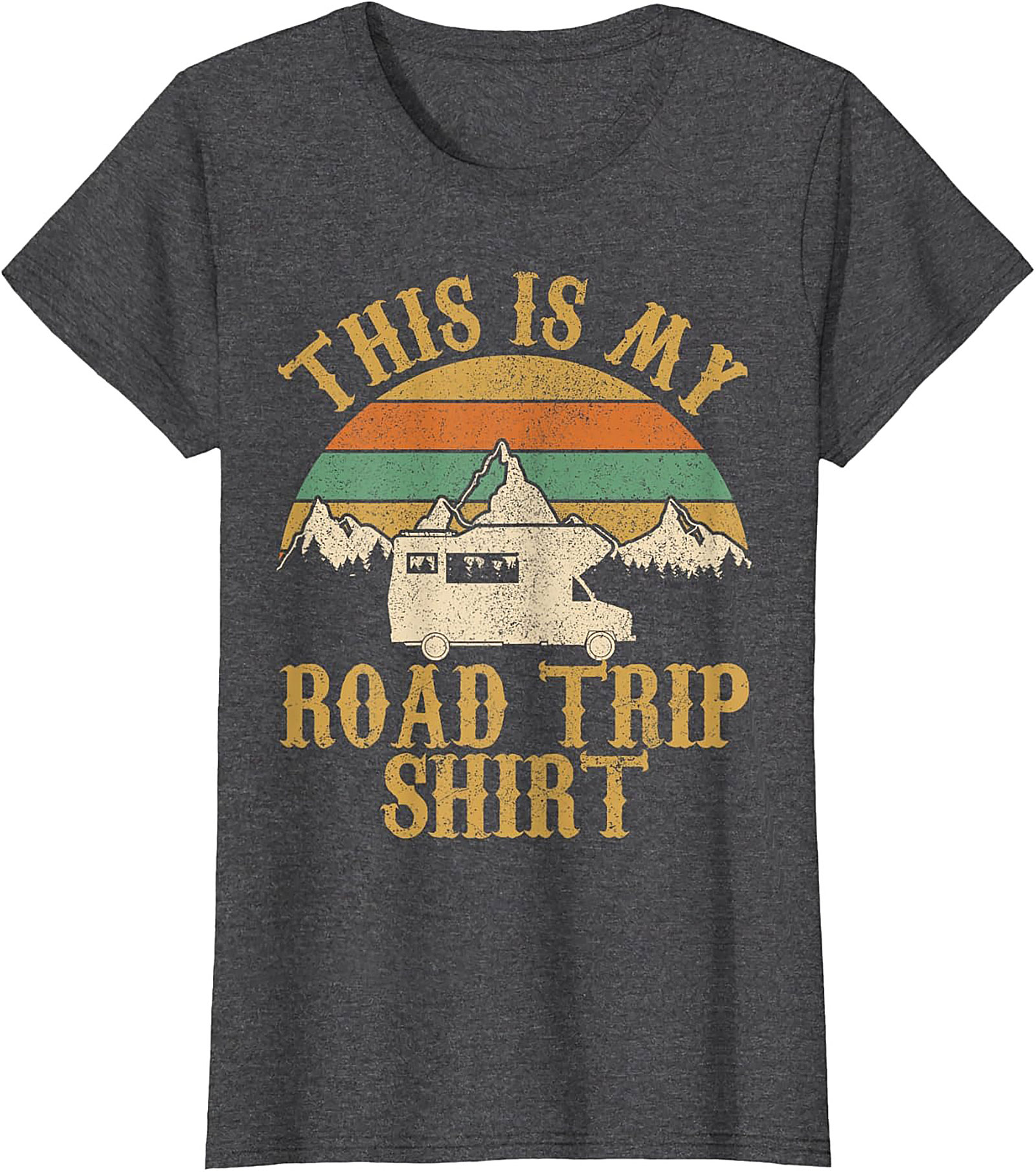 Road Trip Shirt Vintage RV Camper Tee Soft Cotton