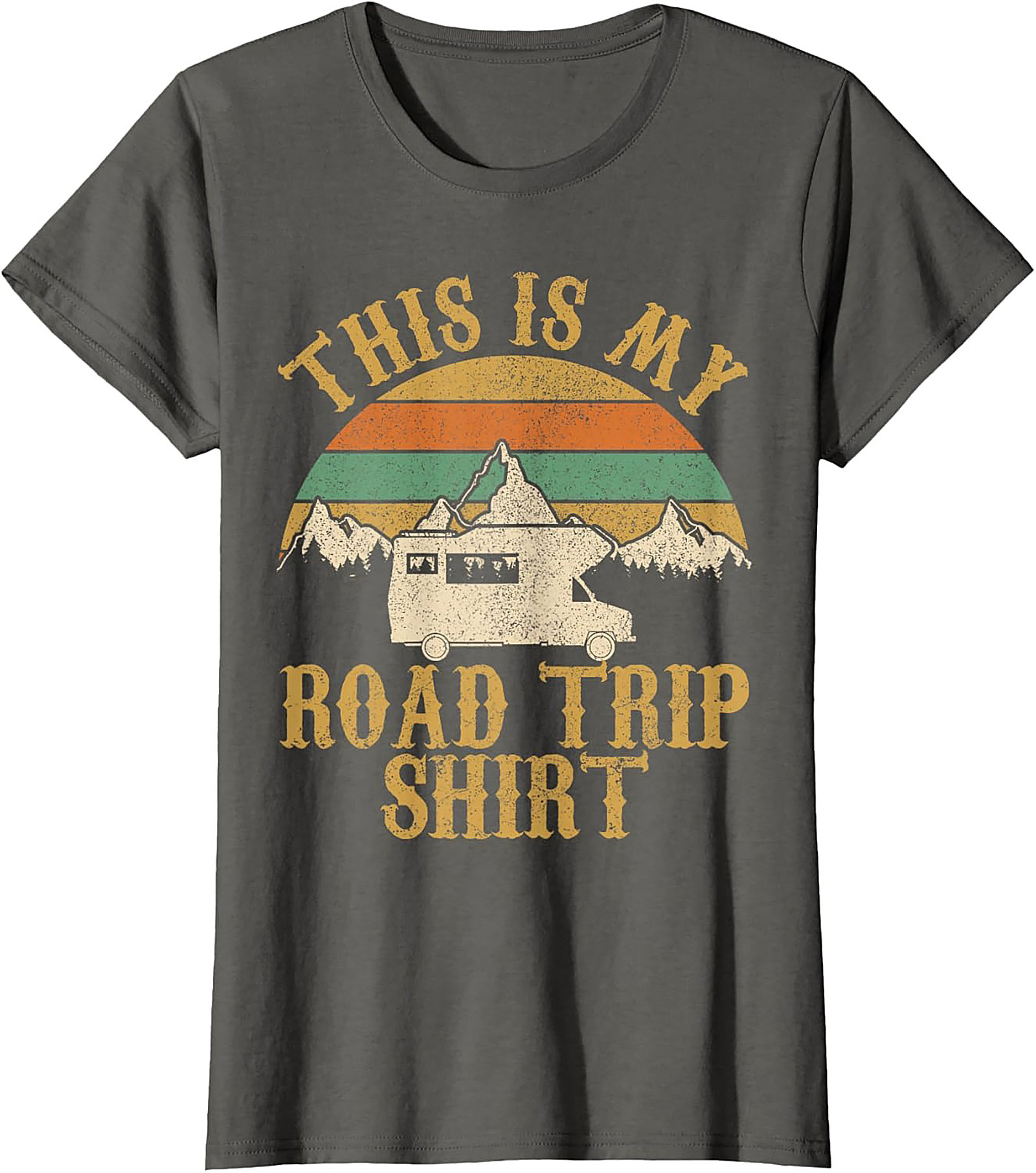 Road Trip Shirt Vintage RV Camper Tee Soft Cotton