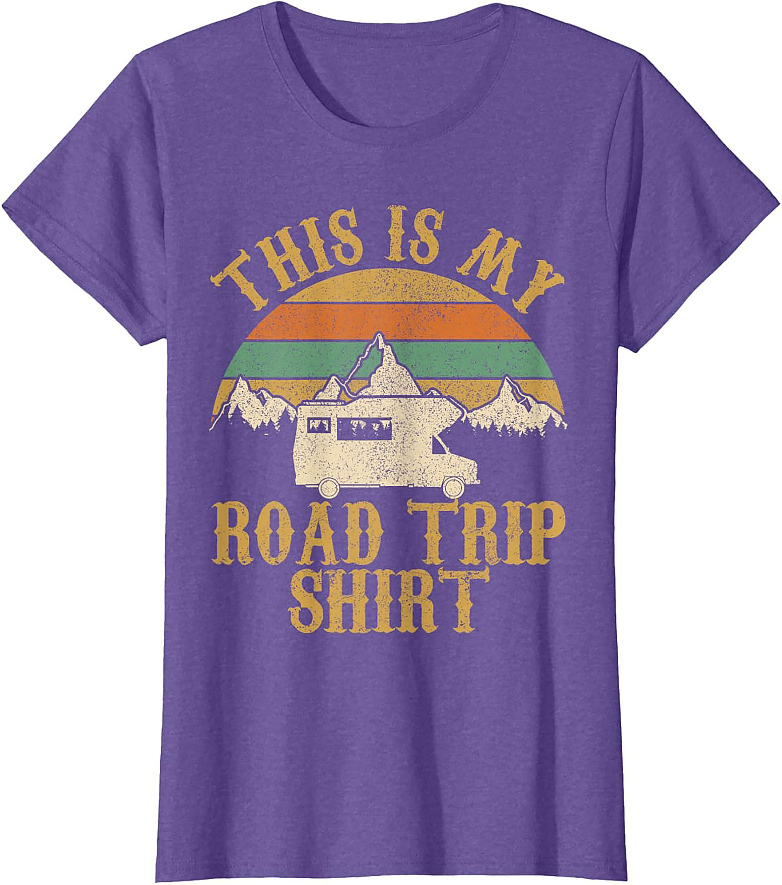 Road Trip Shirt Vintage RV Camper Tee Soft Cotton