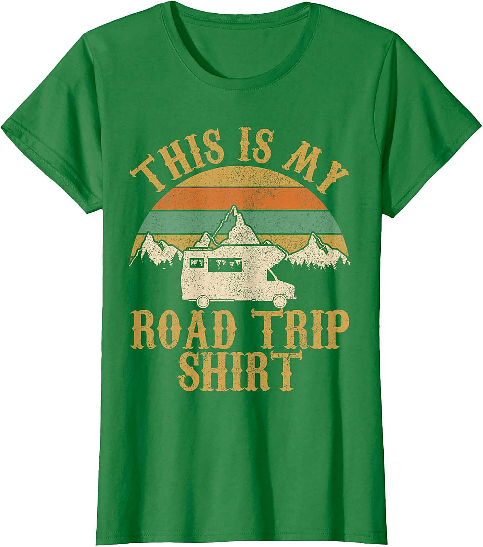 Road Trip Shirt Vintage RV Camper Tee Soft Cotton