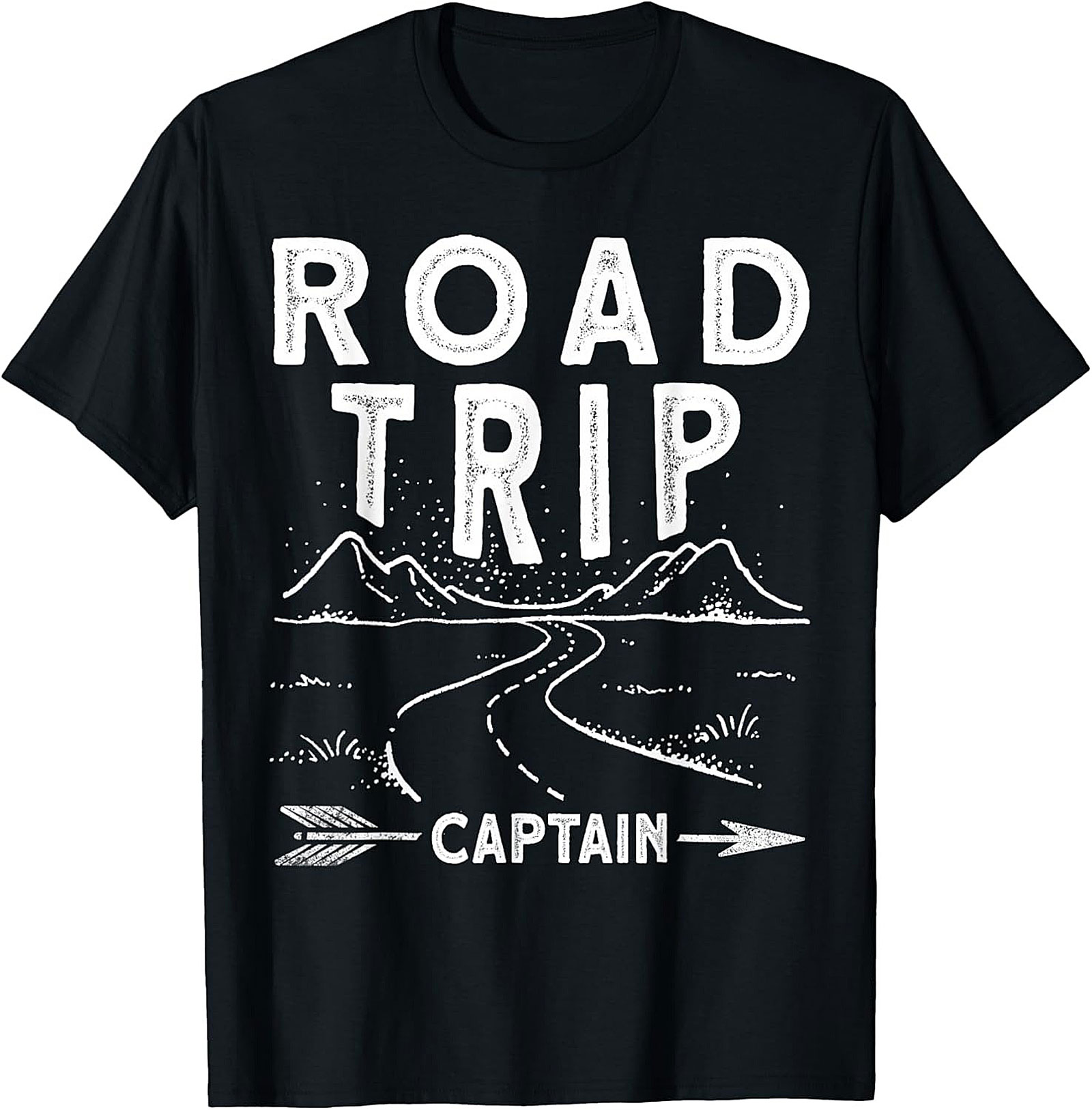 Road Trip Captain T-shirt Funny Travel Graphic Tee Gift