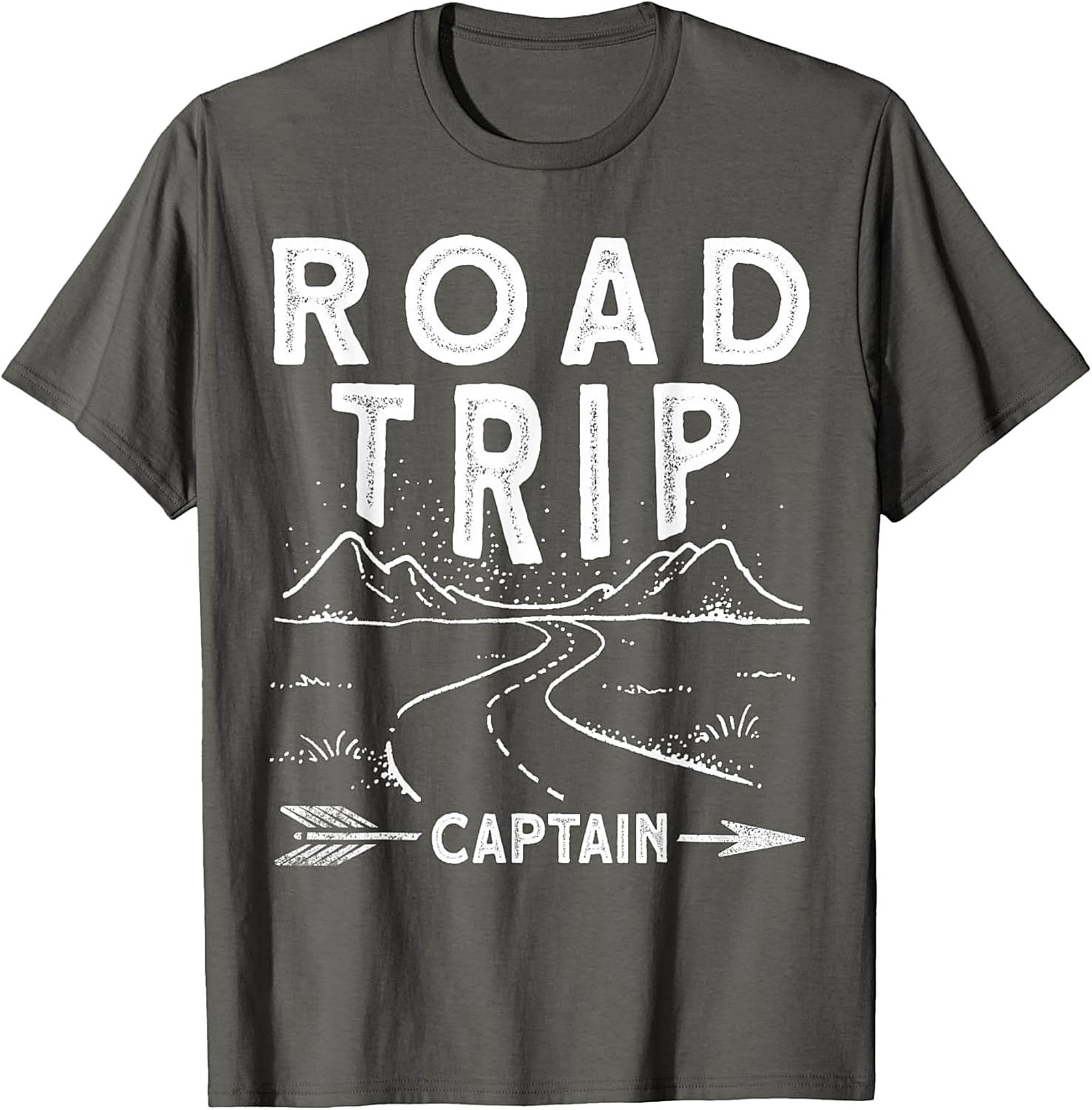 Road Trip Captain T-shirt Funny Travel Graphic Tee Gift