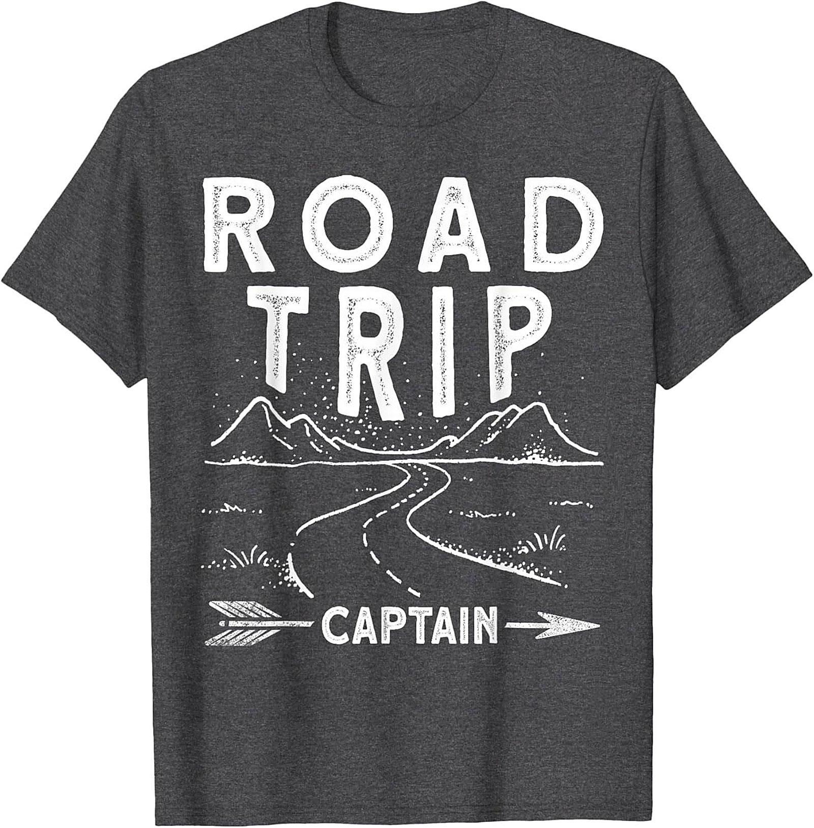 Road Trip Captain T-shirt Funny Travel Graphic Tee Gift