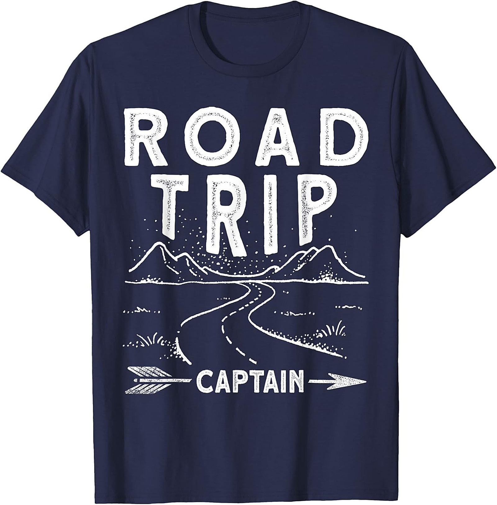 Road Trip Captain T-shirt Funny Travel Graphic Tee Gift