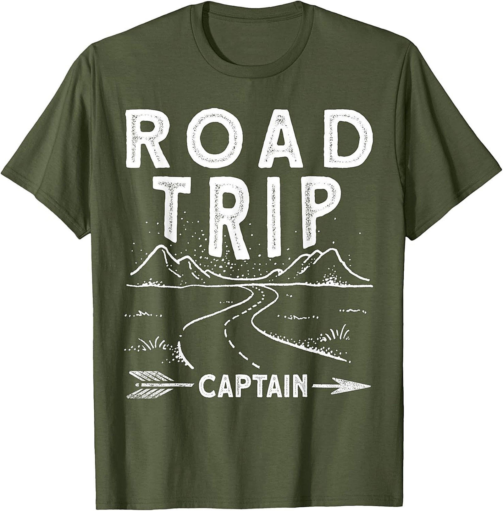 Road Trip Captain T-shirt Funny Travel Graphic Tee Gift
