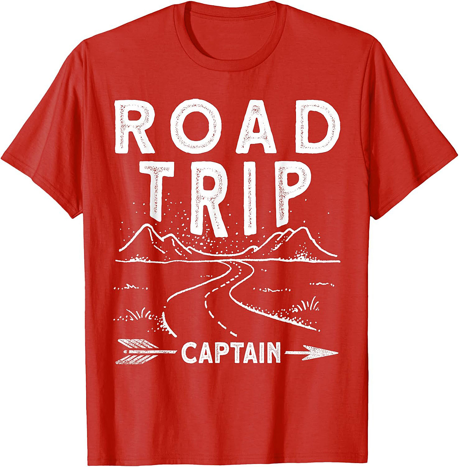 Road Trip Captain T-shirt Funny Travel Graphic Tee Gift