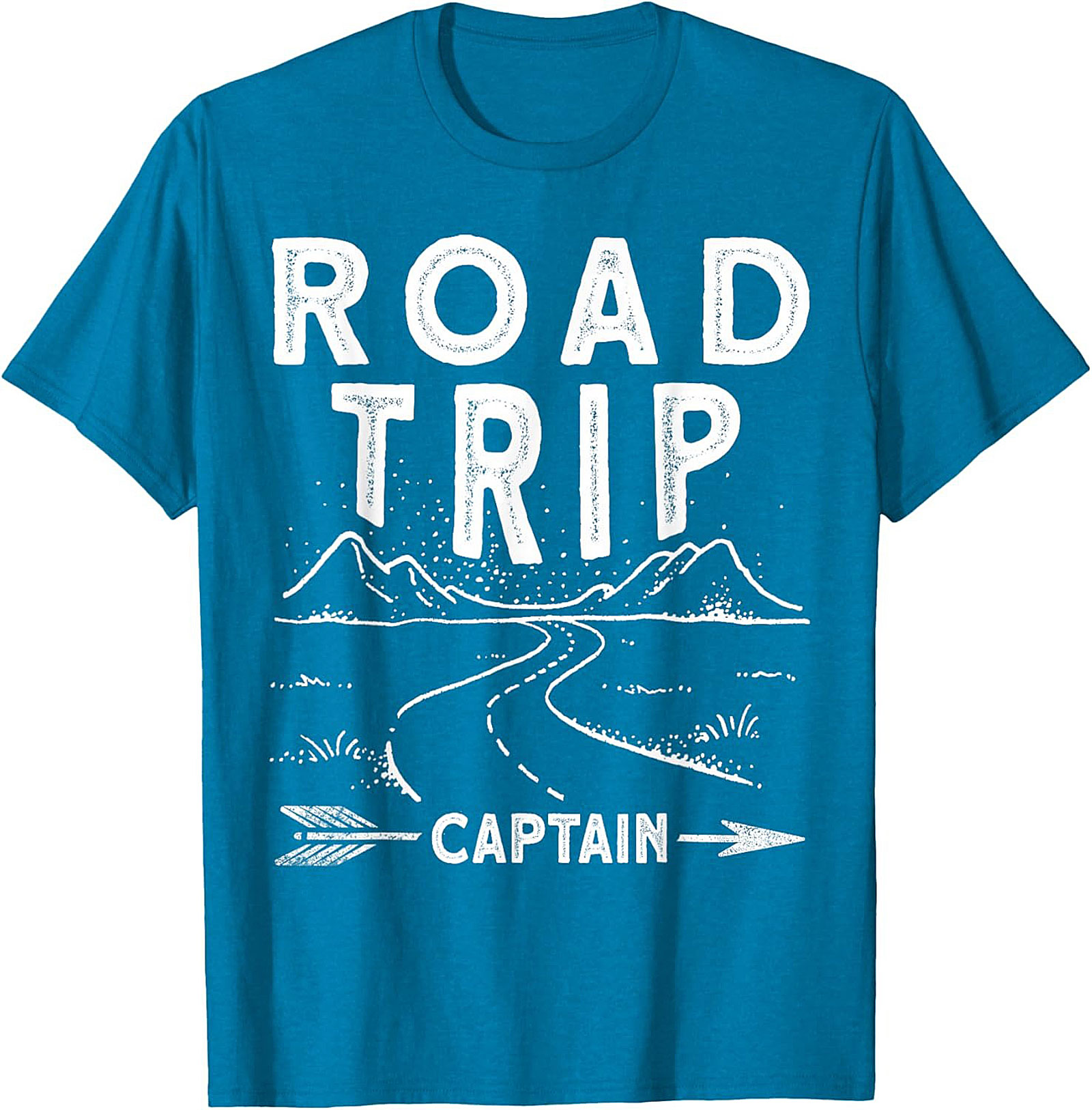 Road Trip Captain T-shirt Funny Travel Graphic Tee Gift