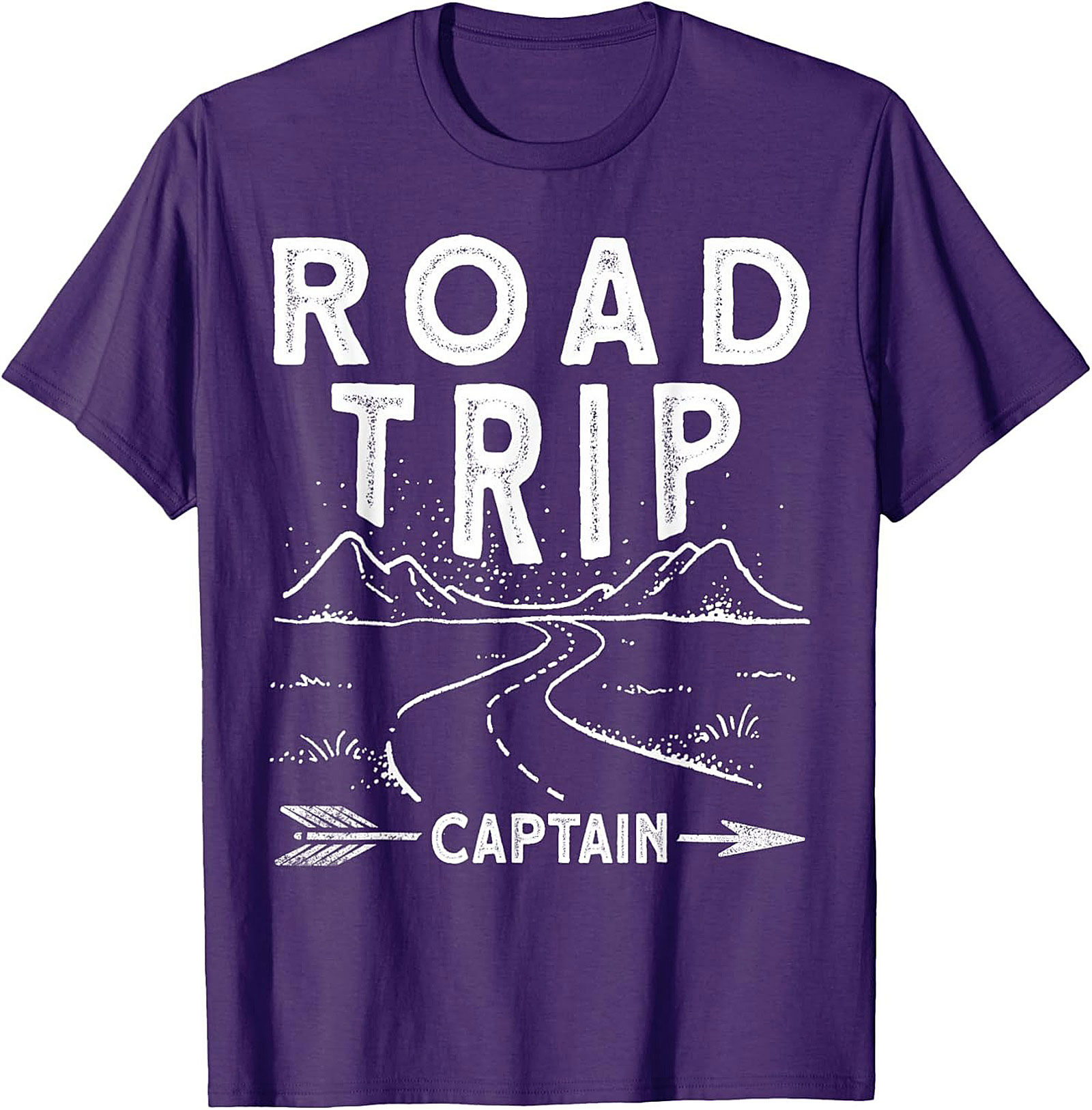 Road Trip Captain T-shirt Funny Travel Graphic Tee Gift