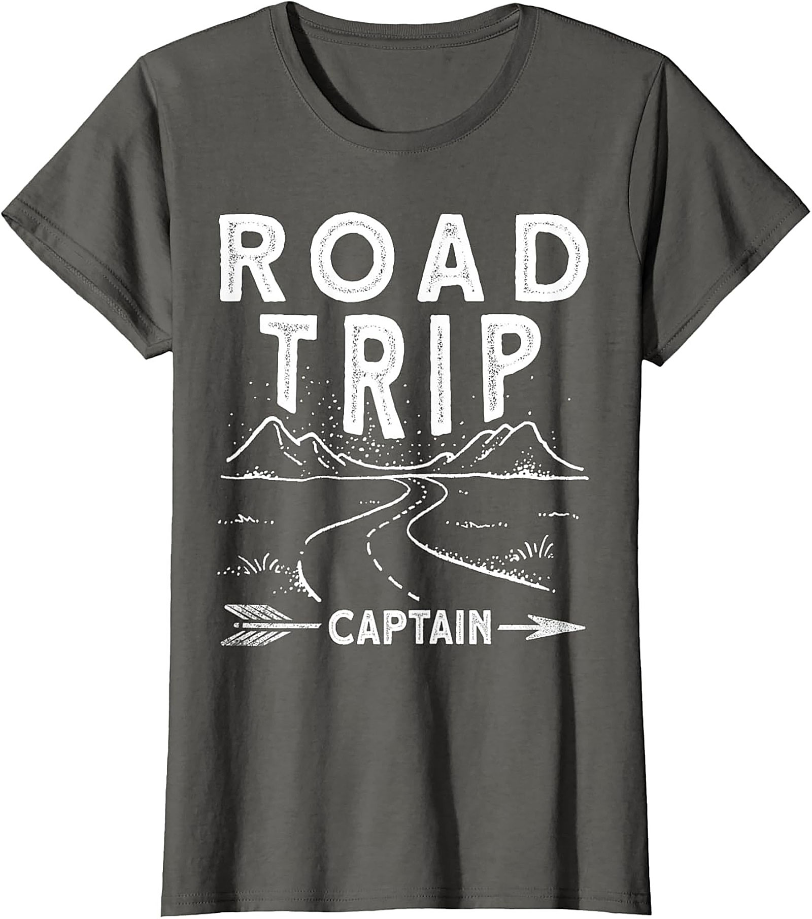 Road Trip Captain T-shirt Funny Travel Graphic Tee Gift