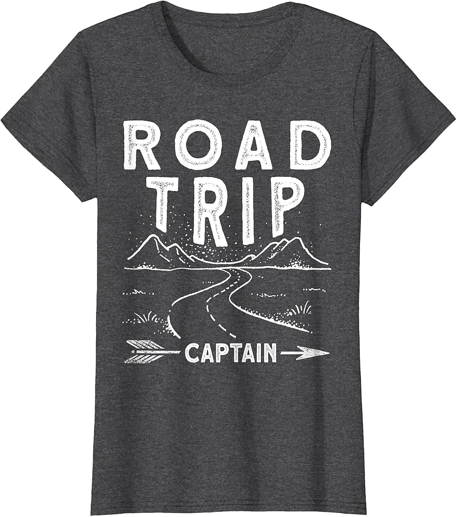 Road Trip Captain T-shirt Funny Travel Graphic Tee Gift