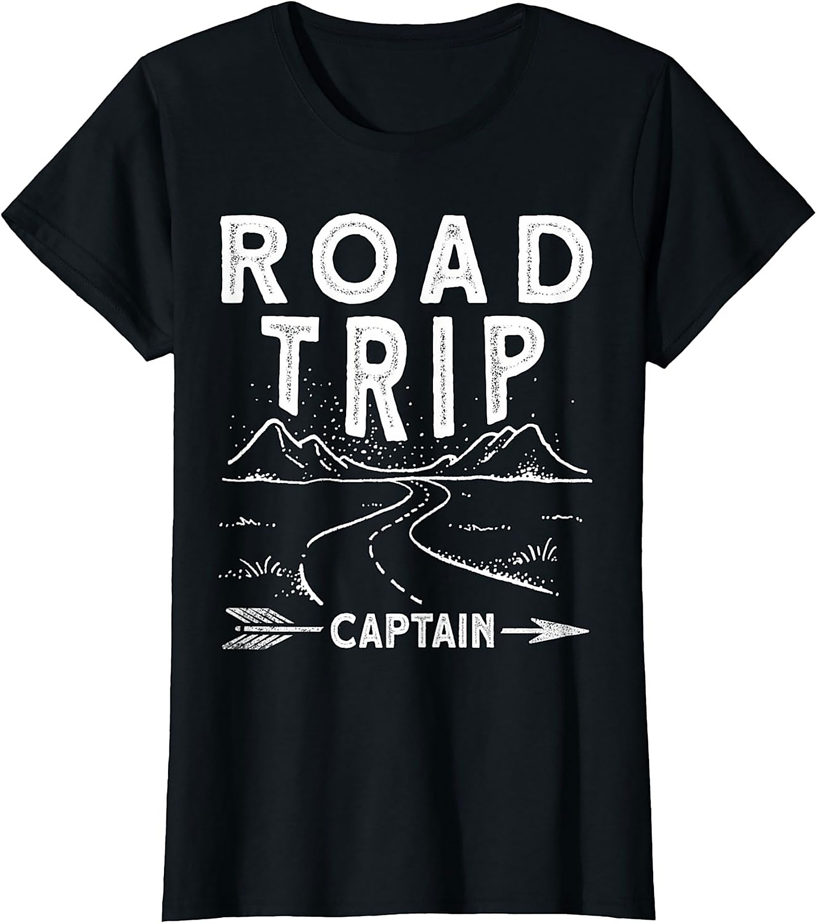 Road Trip Captain T-shirt Funny Travel Graphic Tee Gift