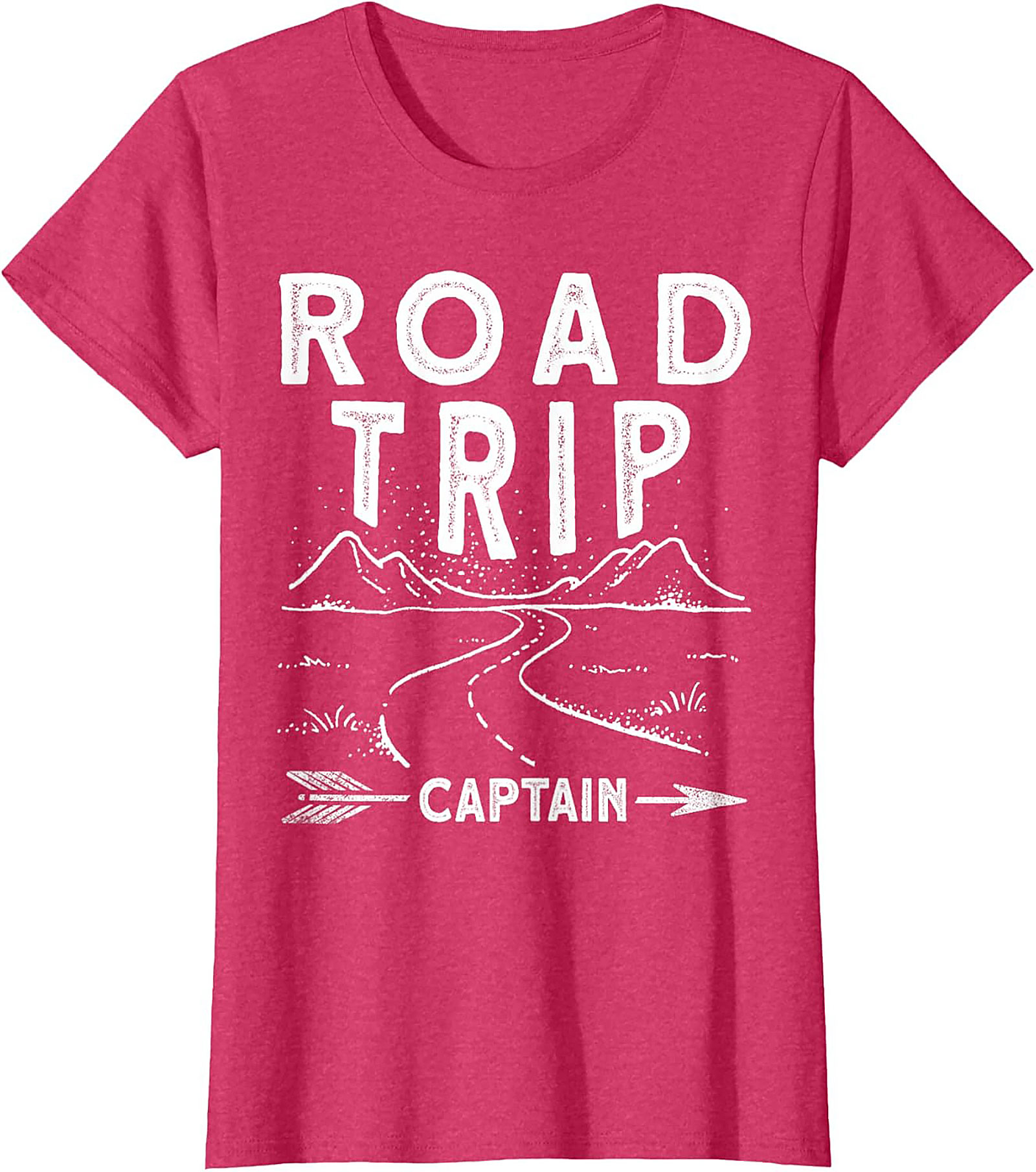 Road Trip Captain T-shirt Funny Travel Graphic Tee Gift