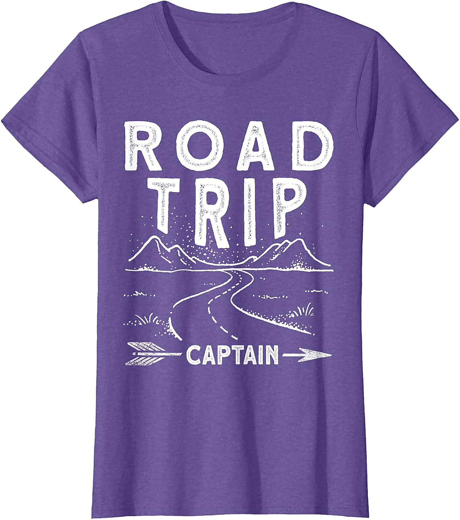 Road Trip Captain T-shirt Funny Travel Graphic Tee Gift