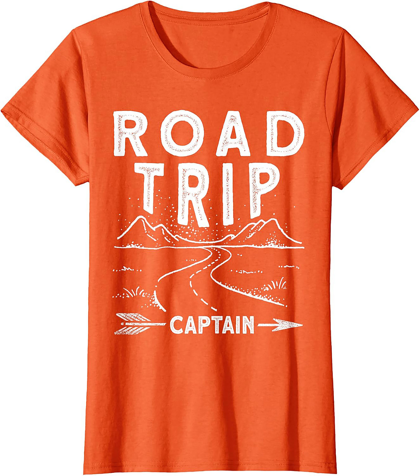 Road Trip Captain T-shirt Funny Travel Graphic Tee Gift