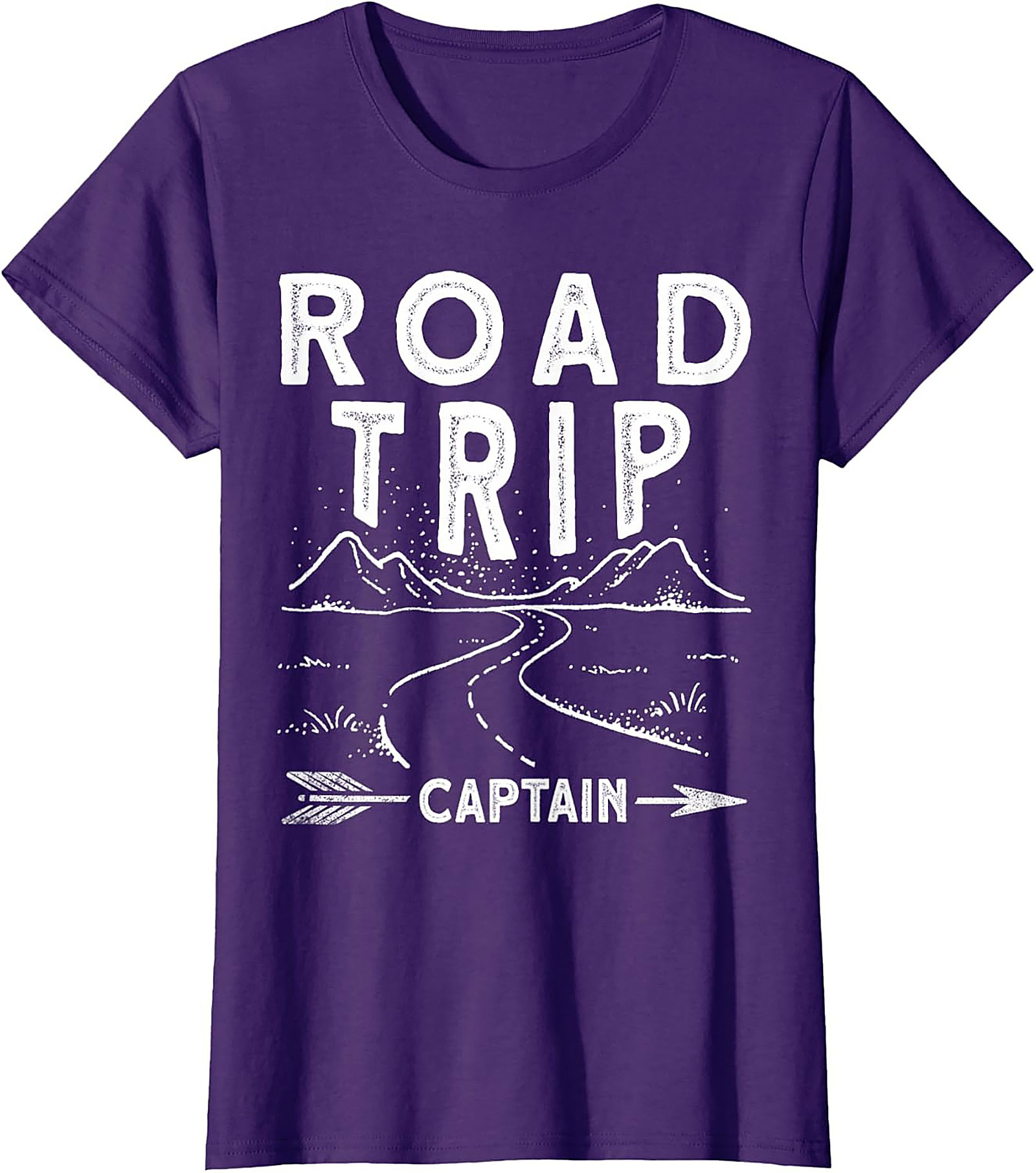 Road Trip Captain T-shirt Funny Travel Graphic Tee Gift
