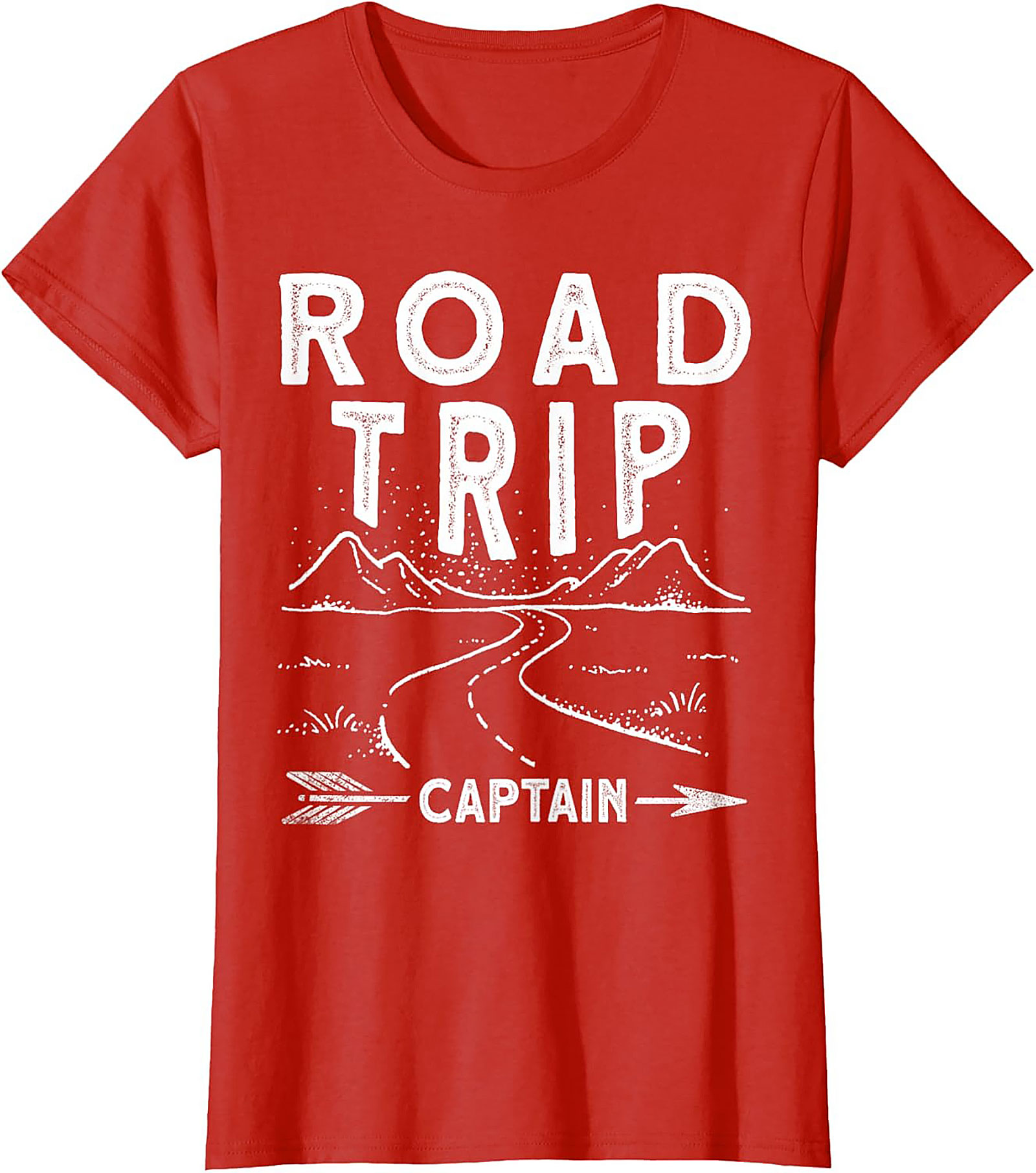 Road Trip Captain T-shirt Funny Travel Graphic Tee Gift