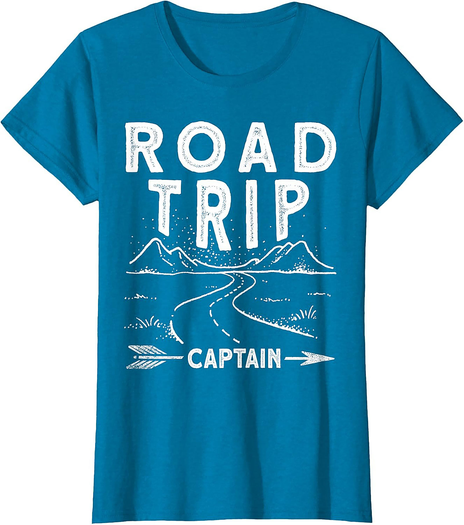 Road Trip Captain T-shirt Funny Travel Graphic Tee Gift