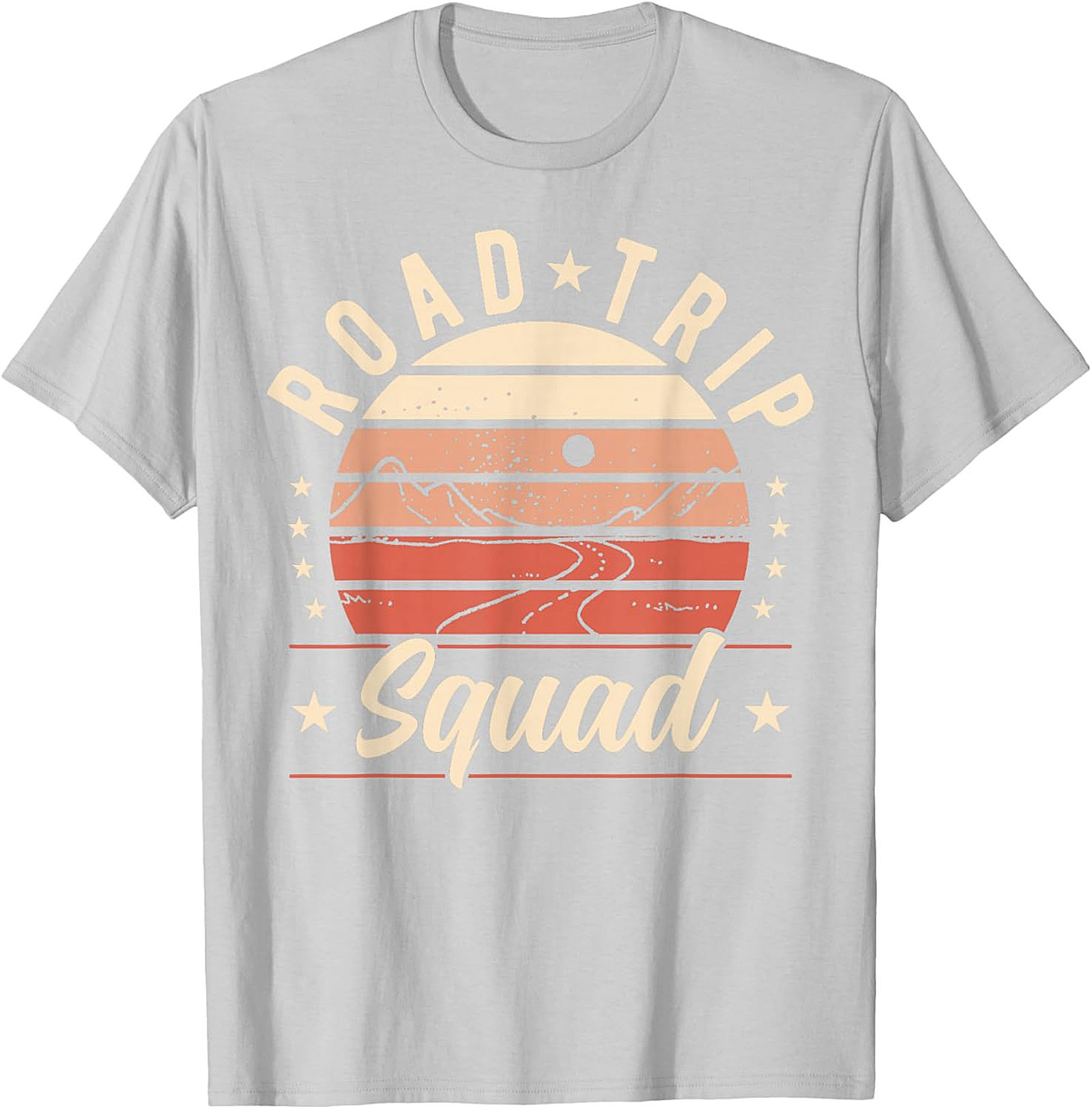  Road Trip Squad Vintage Graphic Tee Adventure Shirt 