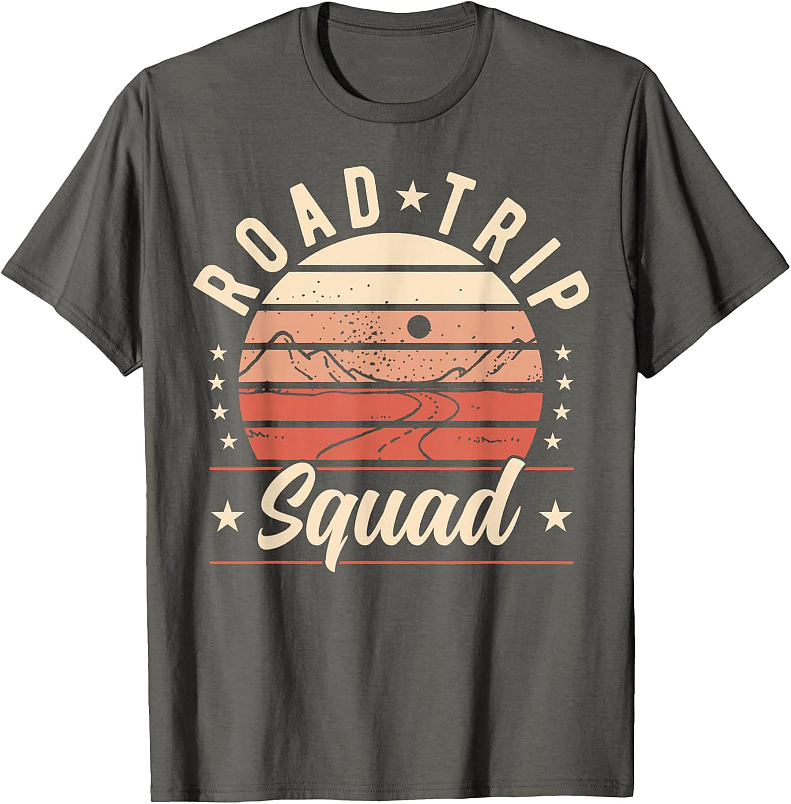  Road Trip Squad Vintage Graphic Tee Adventure Shirt 