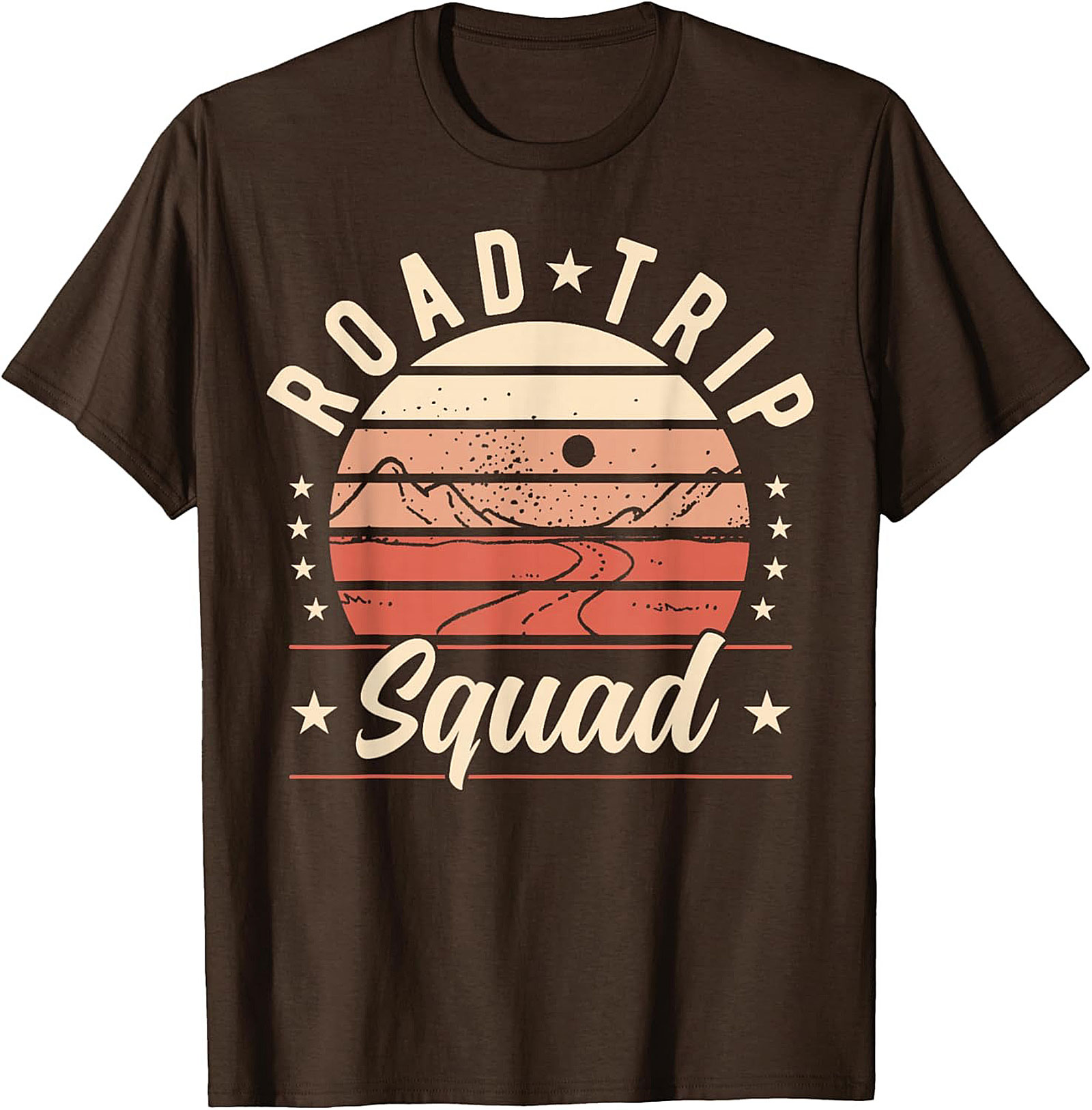  Road Trip Squad Vintage Graphic Tee Adventure Shirt 