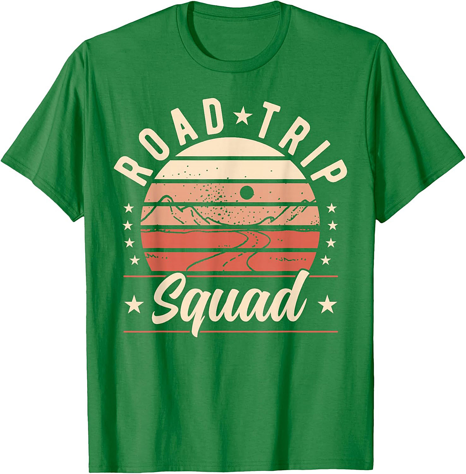  Road Trip Squad Vintage Graphic Tee Adventure Shirt 