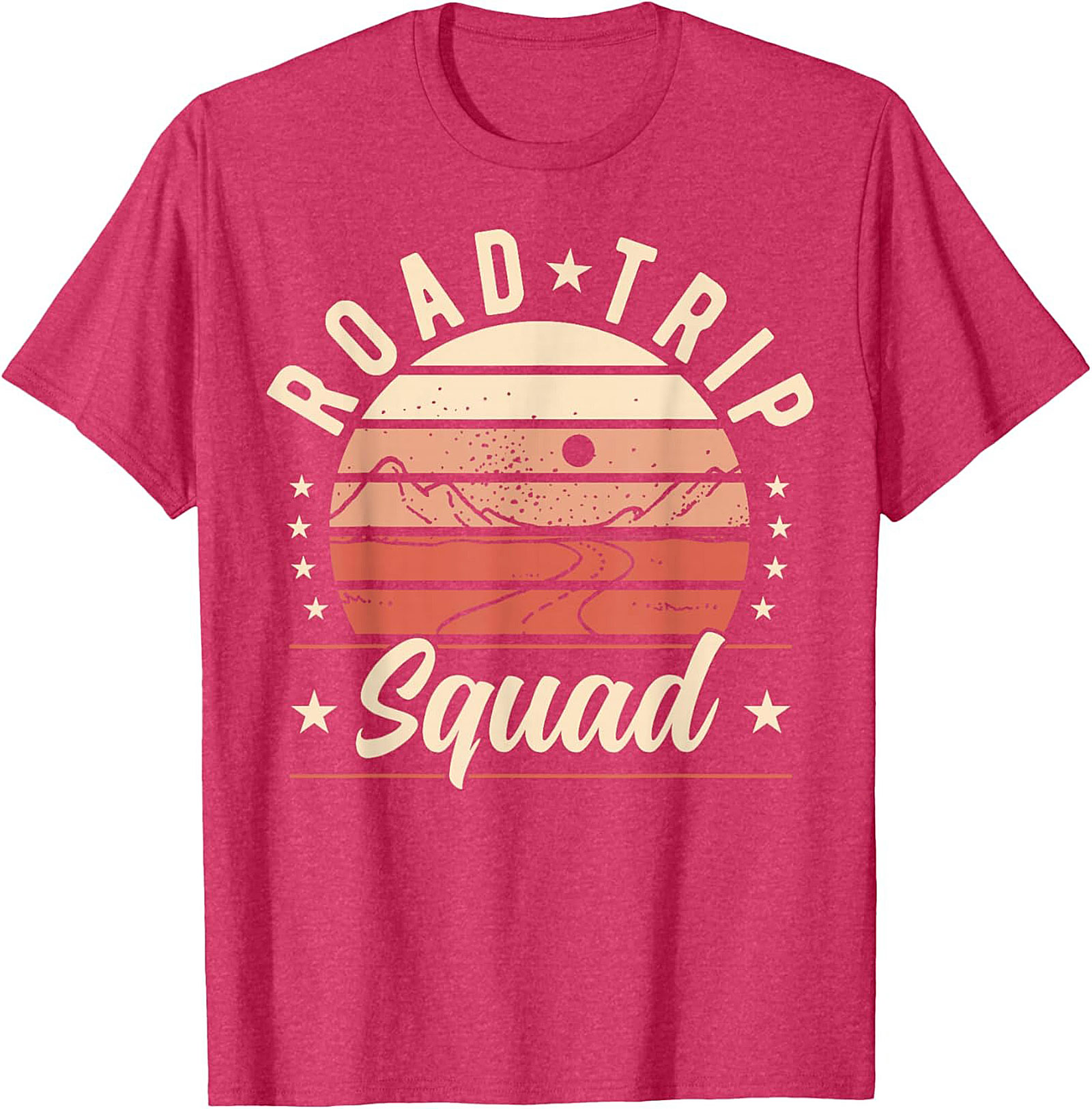  Road Trip Squad Vintage Graphic Tee Adventure Shirt 