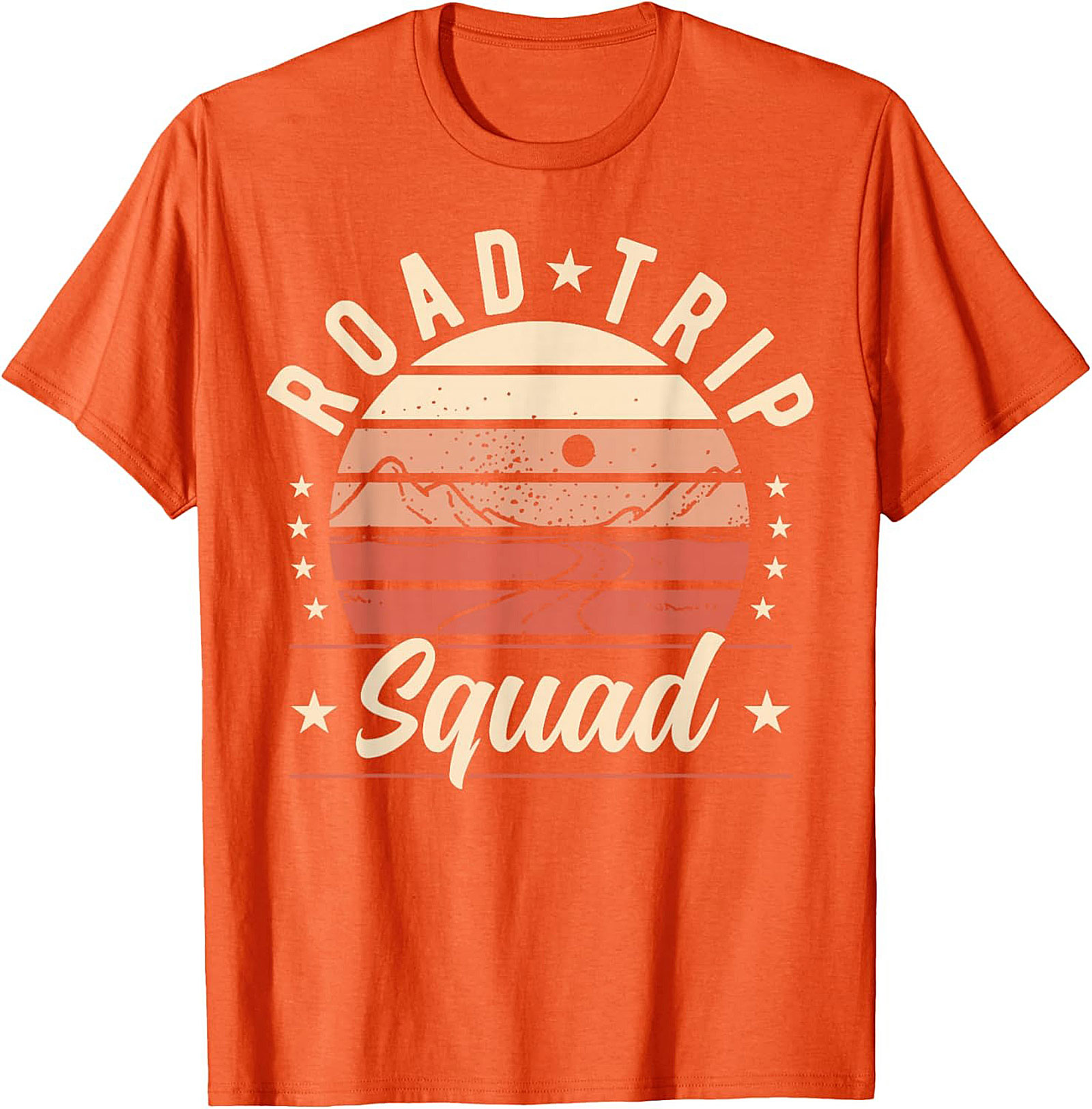  Road Trip Squad Vintage Graphic Tee Adventure Shirt 