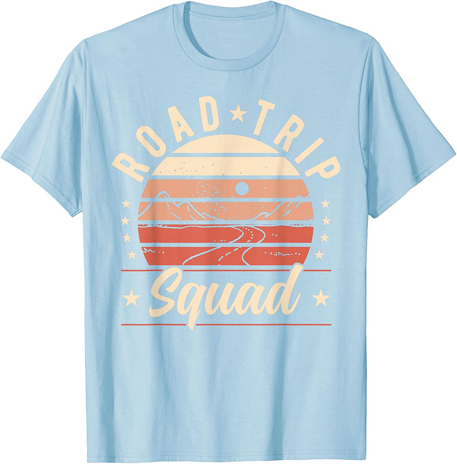  Road Trip Squad Vintage Graphic Tee Adventure Shirt 