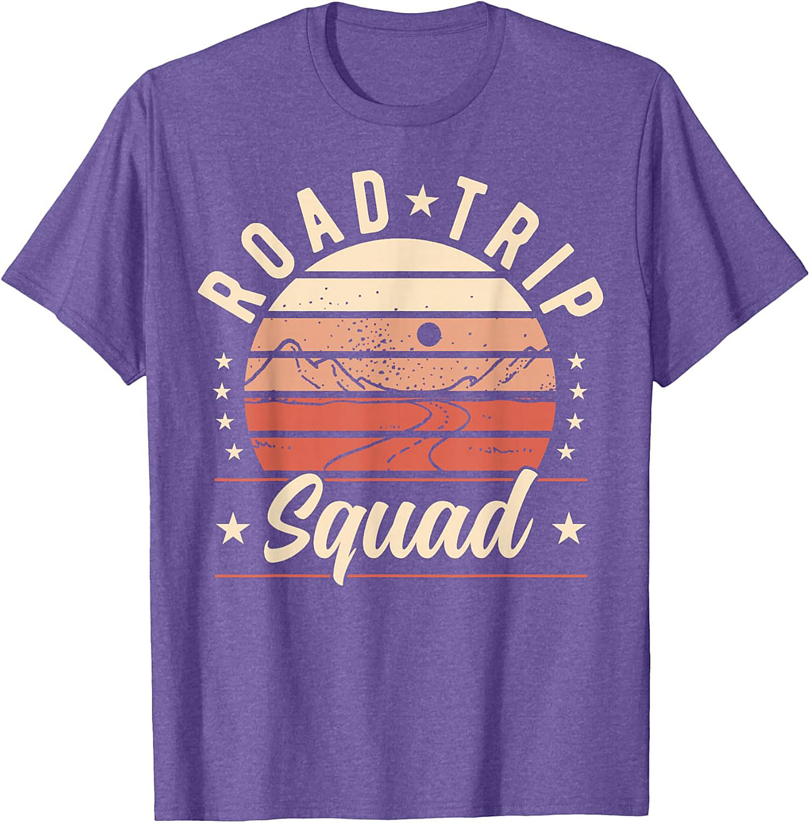  Road Trip Squad Vintage Graphic Tee Adventure Shirt 