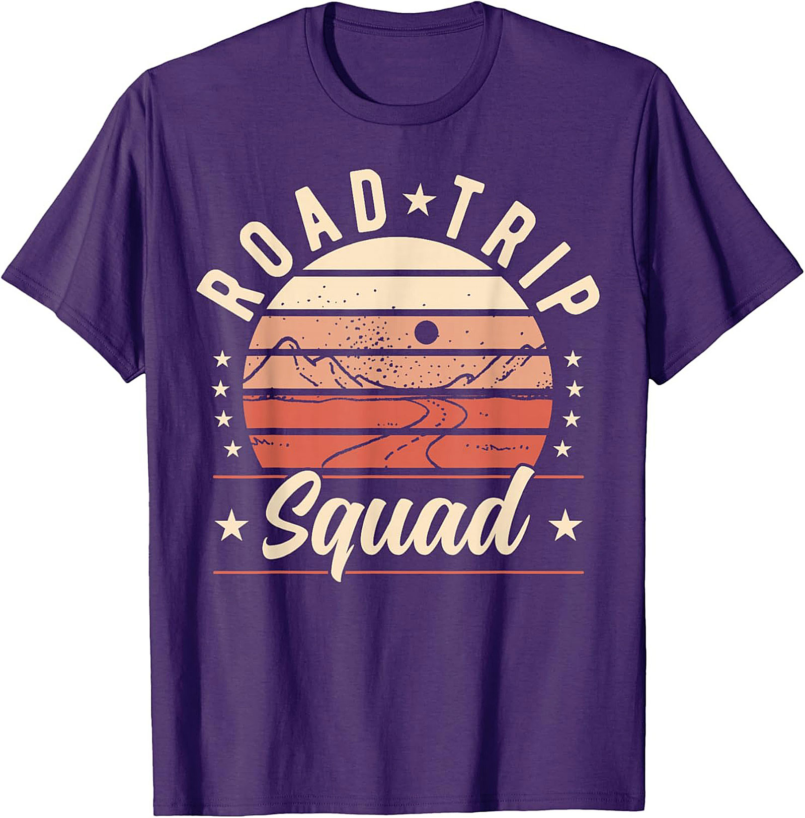  Road Trip Squad Vintage Graphic Tee Adventure Shirt 