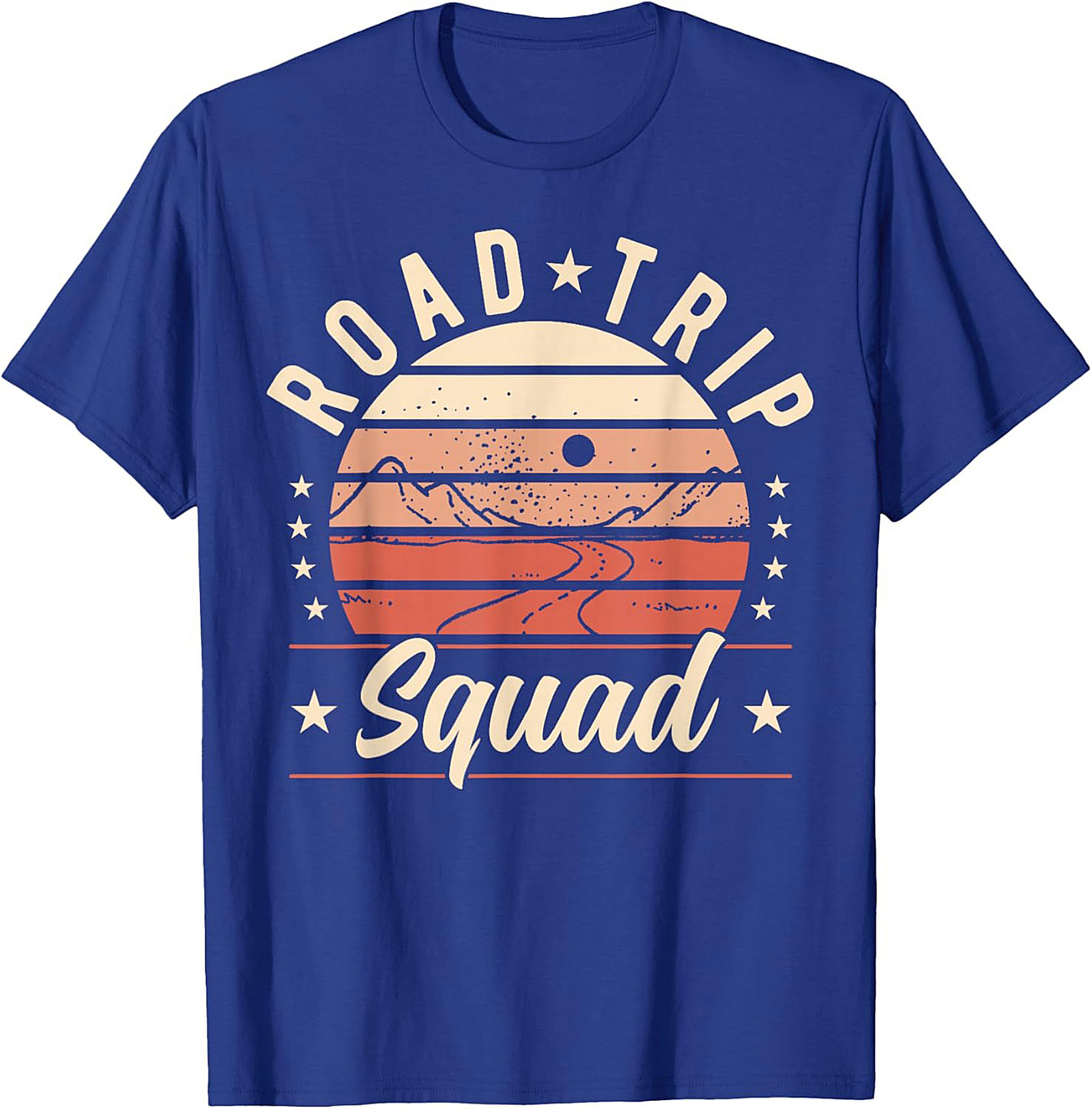  Road Trip Squad Vintage Graphic Tee Adventure Shirt 