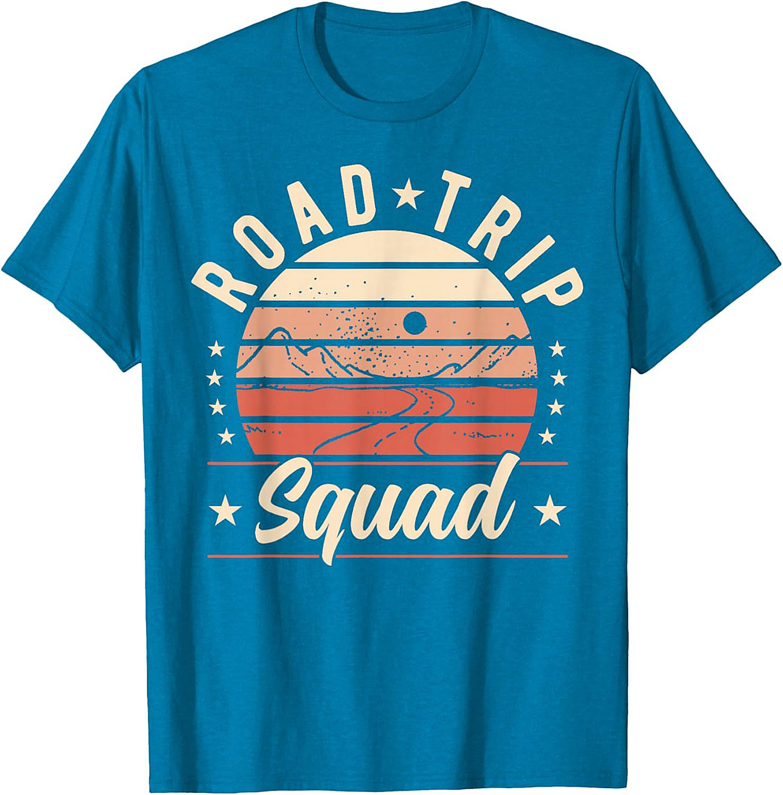  Road Trip Squad Vintage Graphic Tee Adventure Shirt 