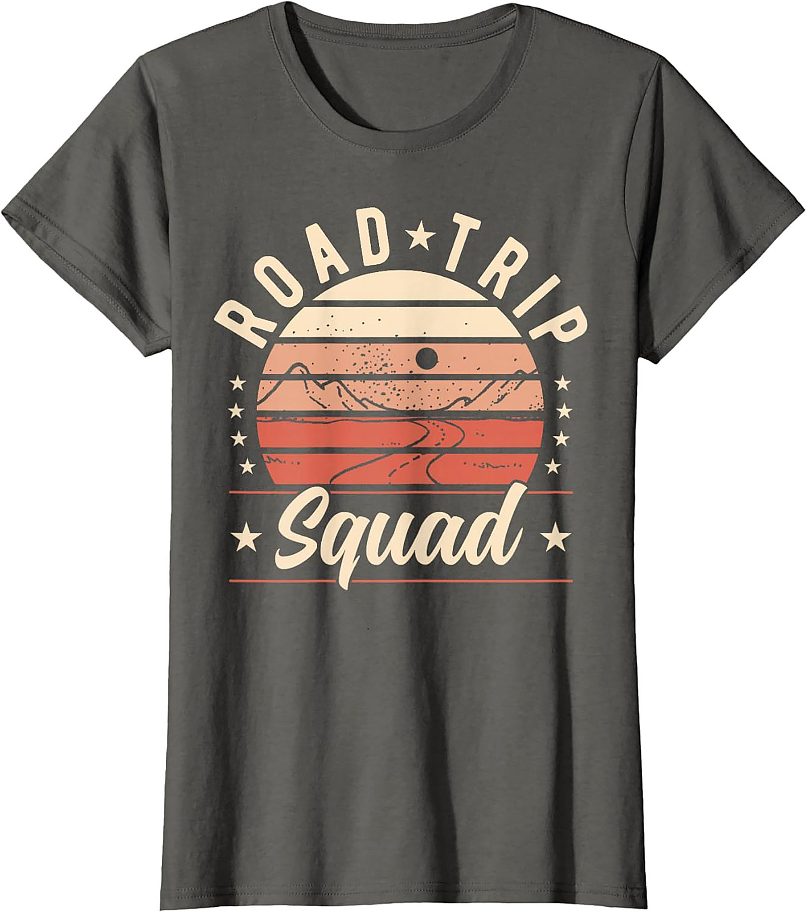  Road Trip Squad Vintage Graphic Tee Adventure Shirt 