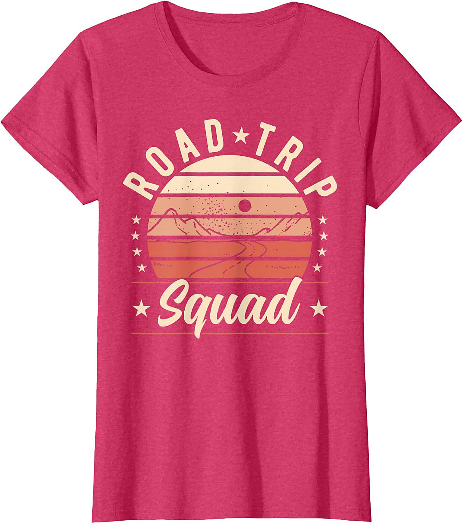  Road Trip Squad Vintage Graphic Tee Adventure Shirt 