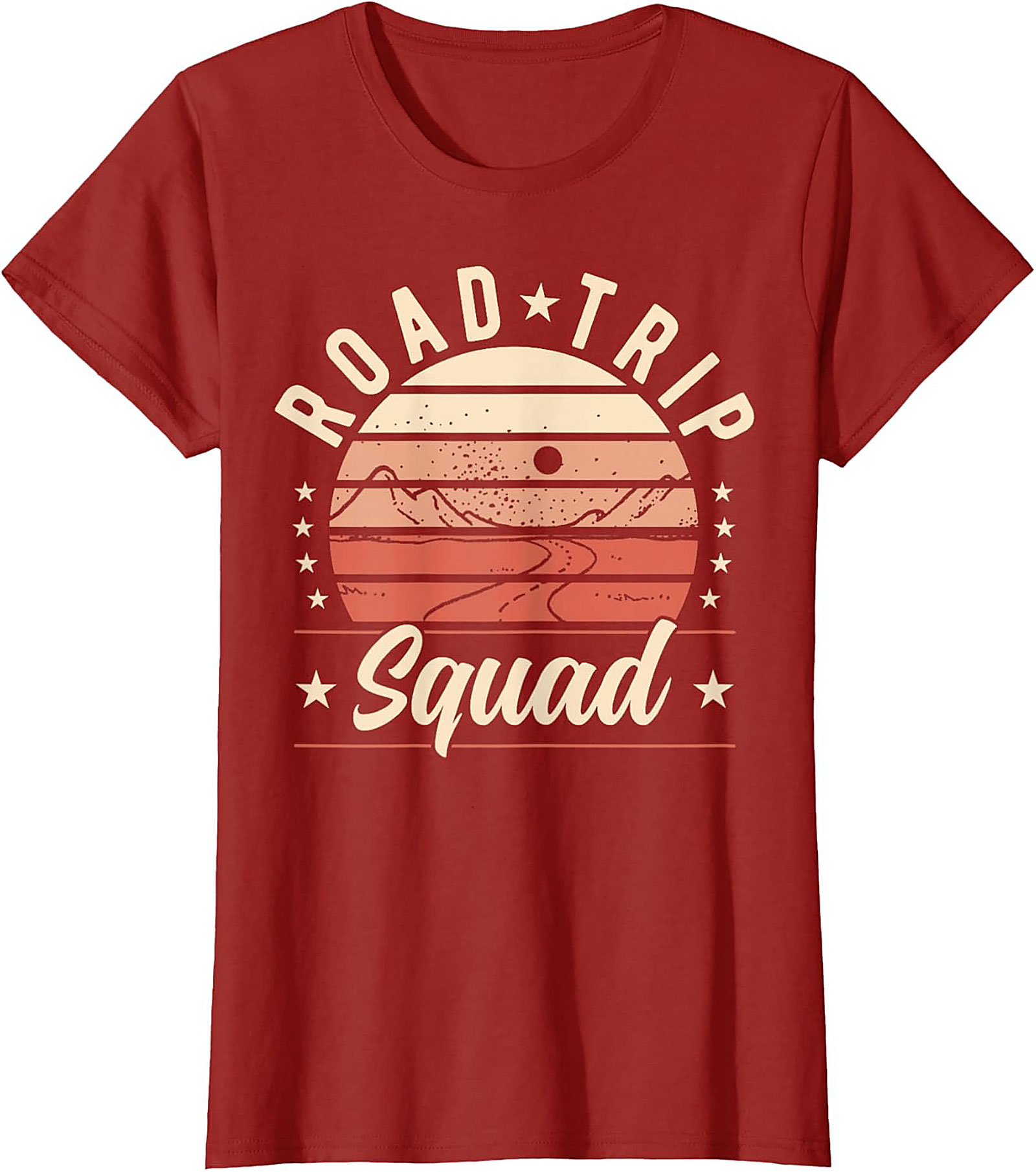  Road Trip Squad Vintage Graphic Tee Adventure Shirt 
