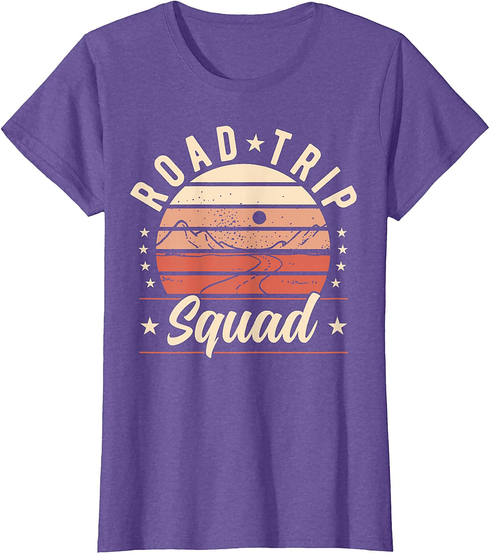  Road Trip Squad Vintage Graphic Tee Adventure Shirt 