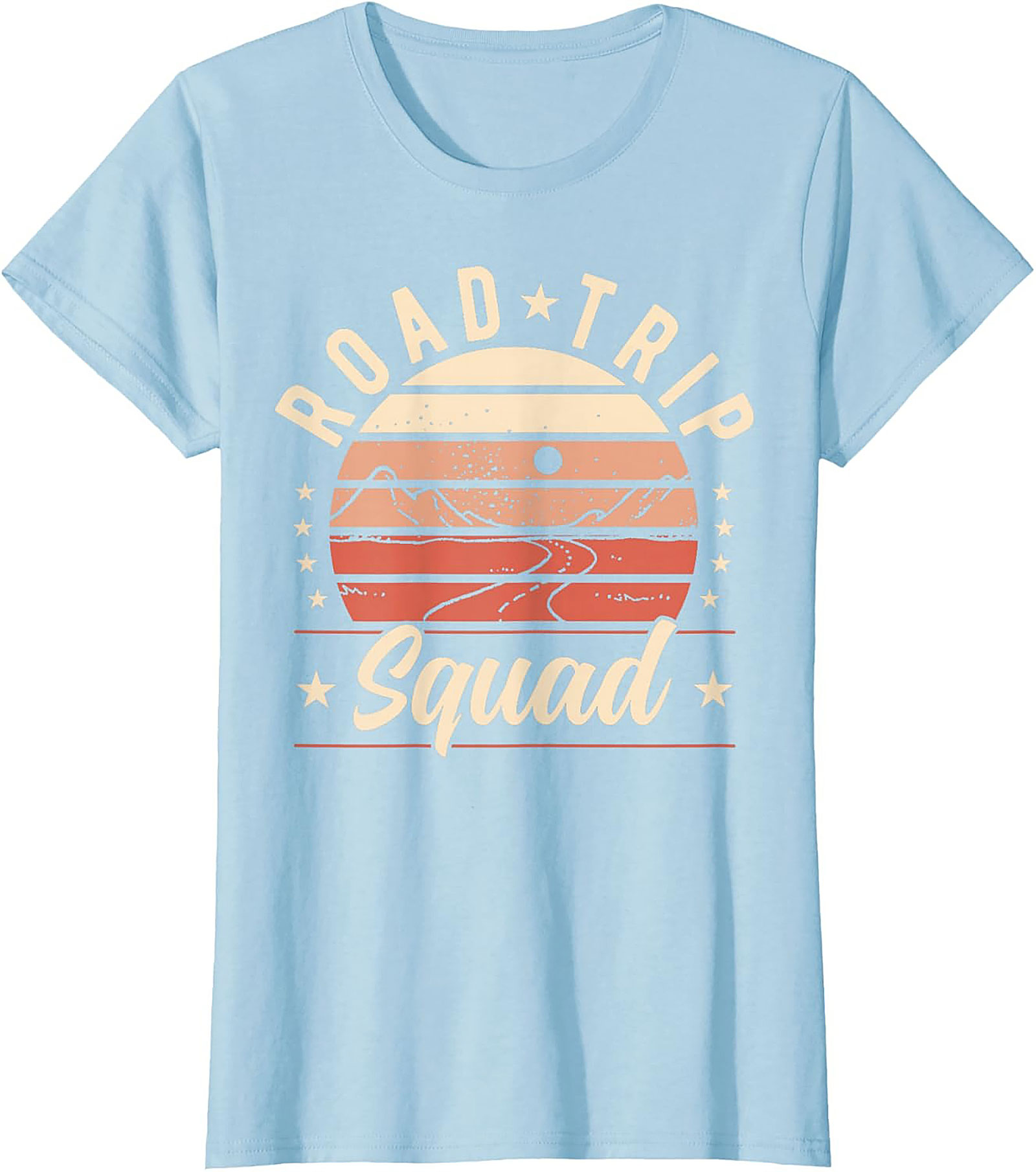  Road Trip Squad Vintage Graphic Tee Adventure Shirt 
