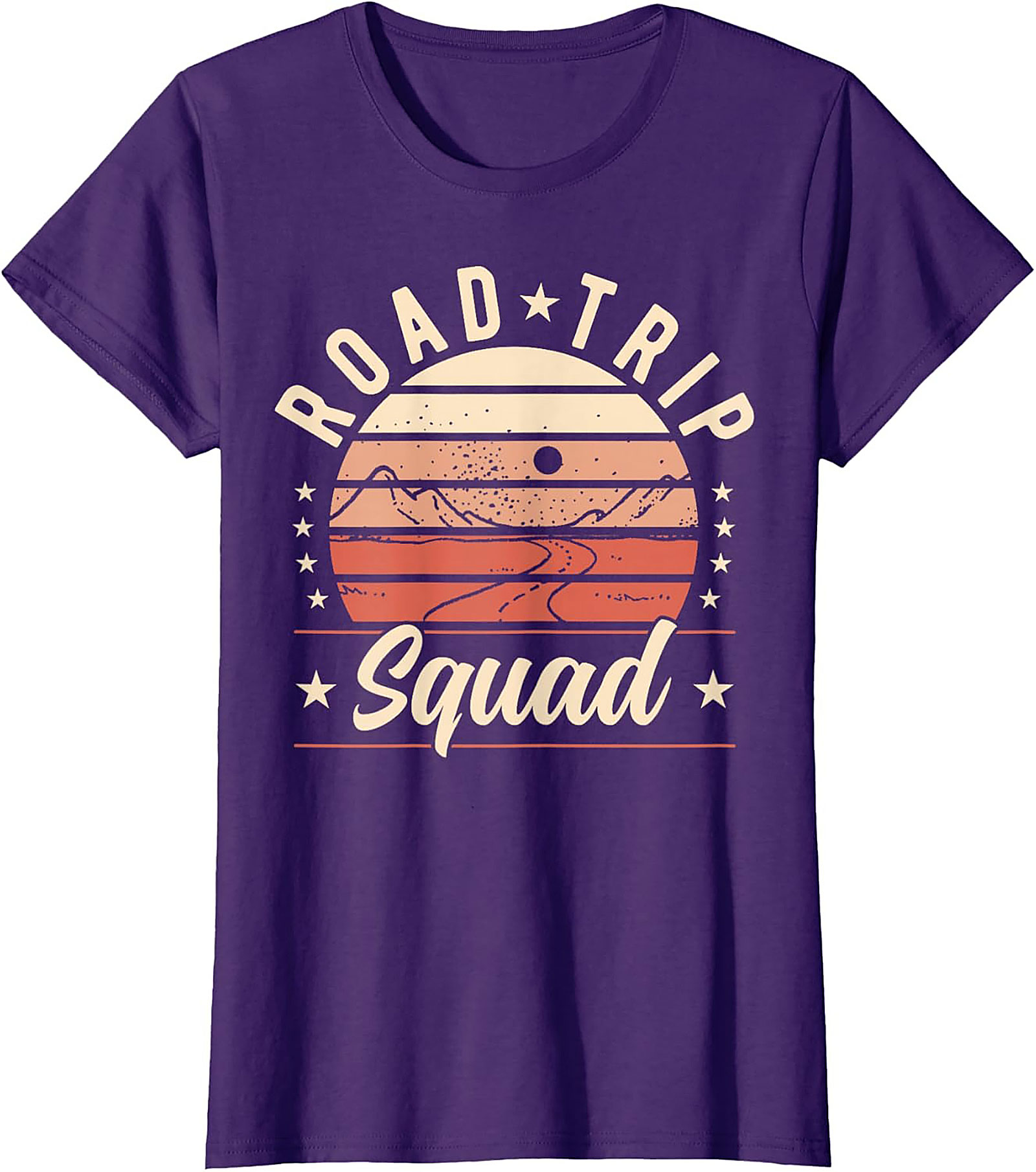  Road Trip Squad Vintage Graphic Tee Adventure Shirt 
