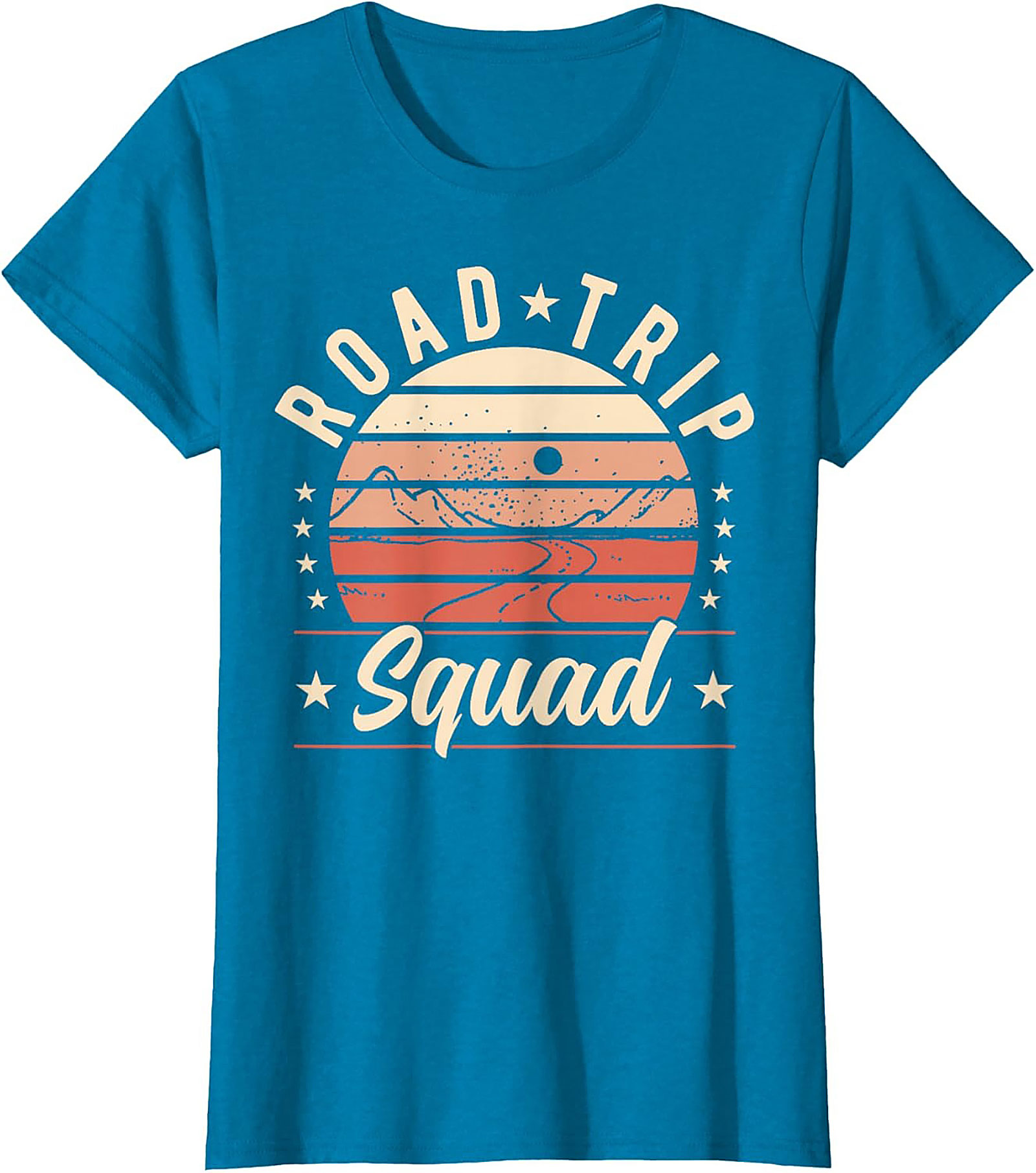  Road Trip Squad Vintage Graphic Tee Adventure Shirt 