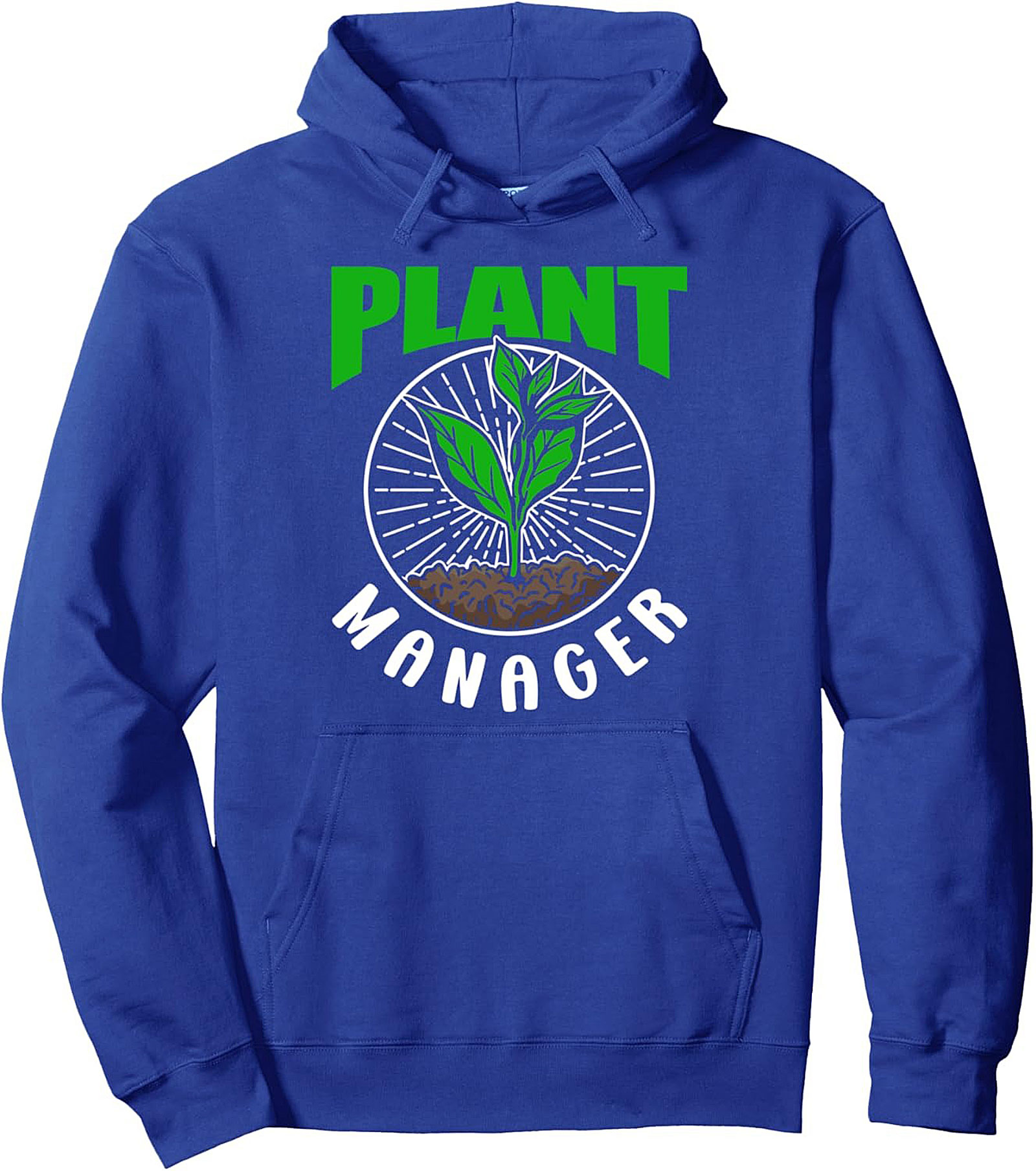 Plant Manager Pullover Hoodie Cozy Gardening Gift