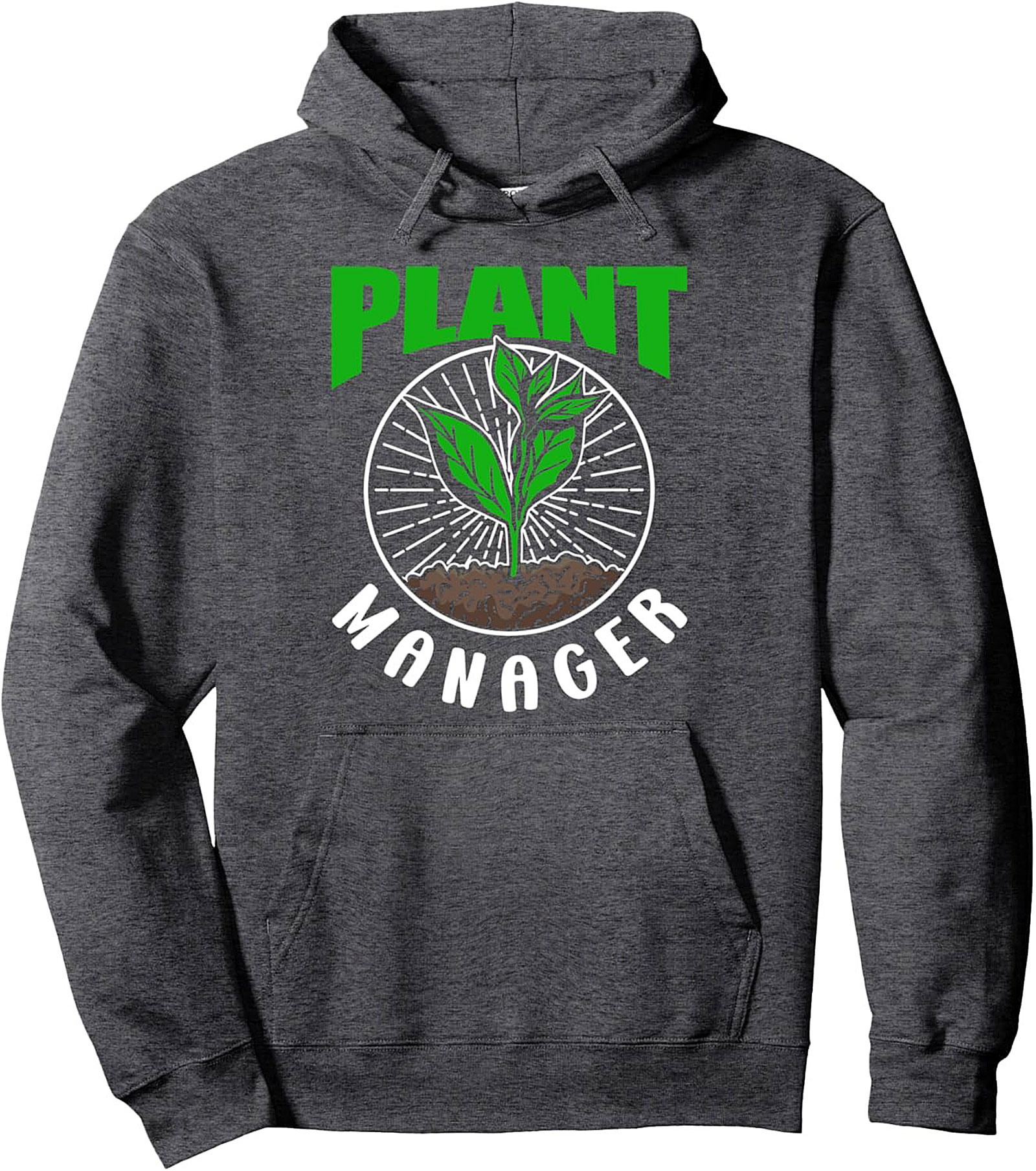 Plant Manager Pullover Hoodie Cozy Gardening Gift