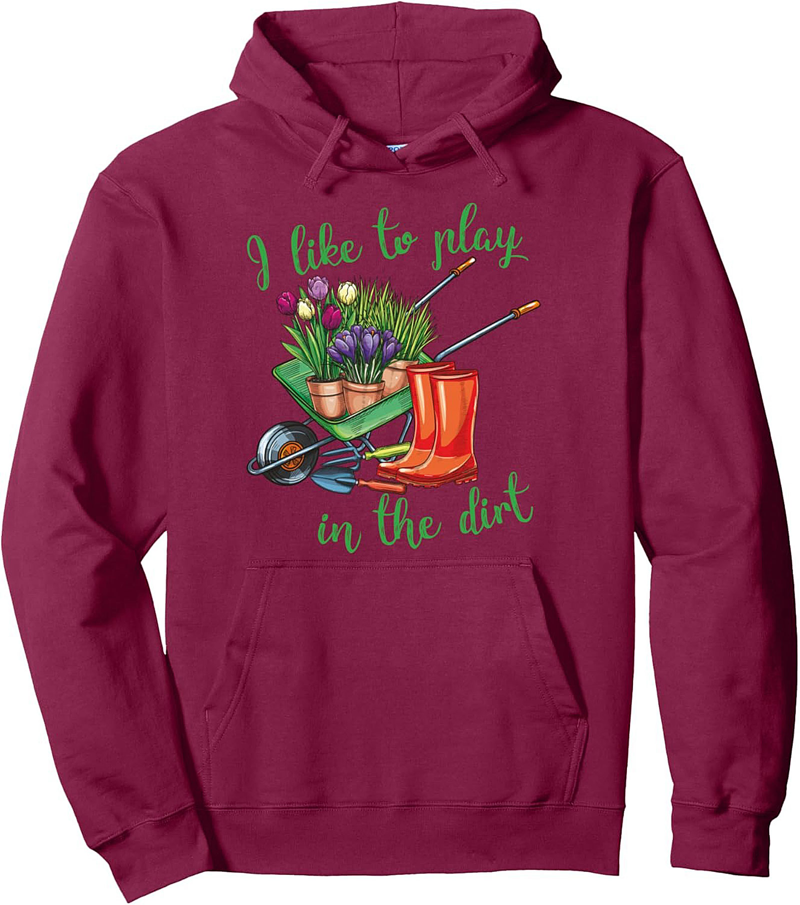 Cozy Gardening Enthusiast Pullover Hoodie Plant Lover Gift