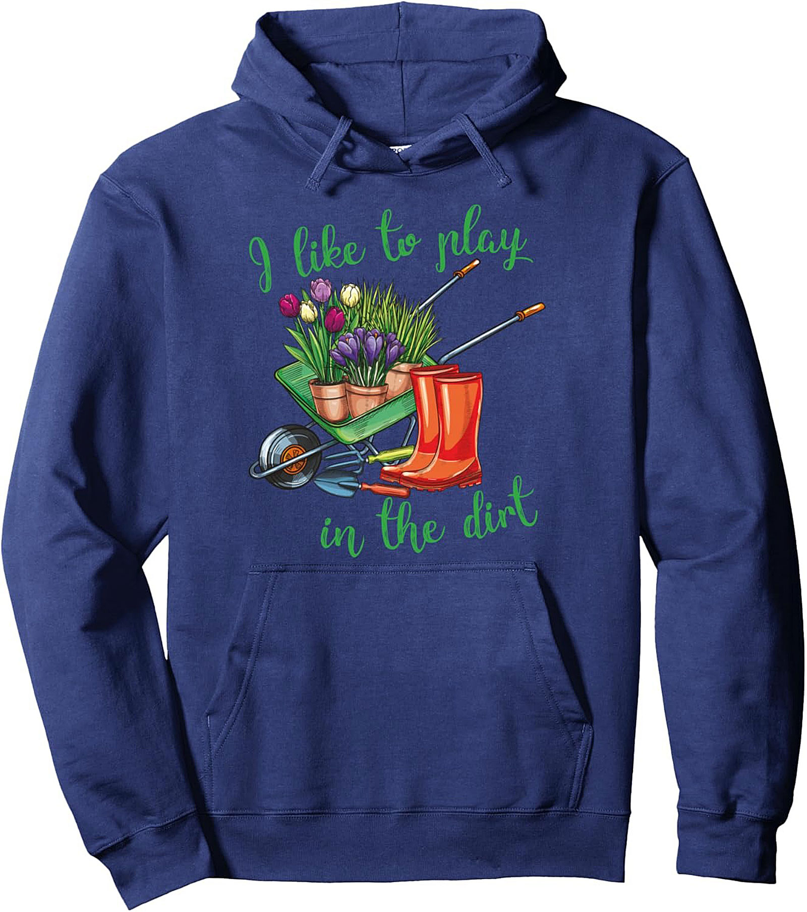 Cozy Gardening Enthusiast Pullover Hoodie Plant Lover Gift
