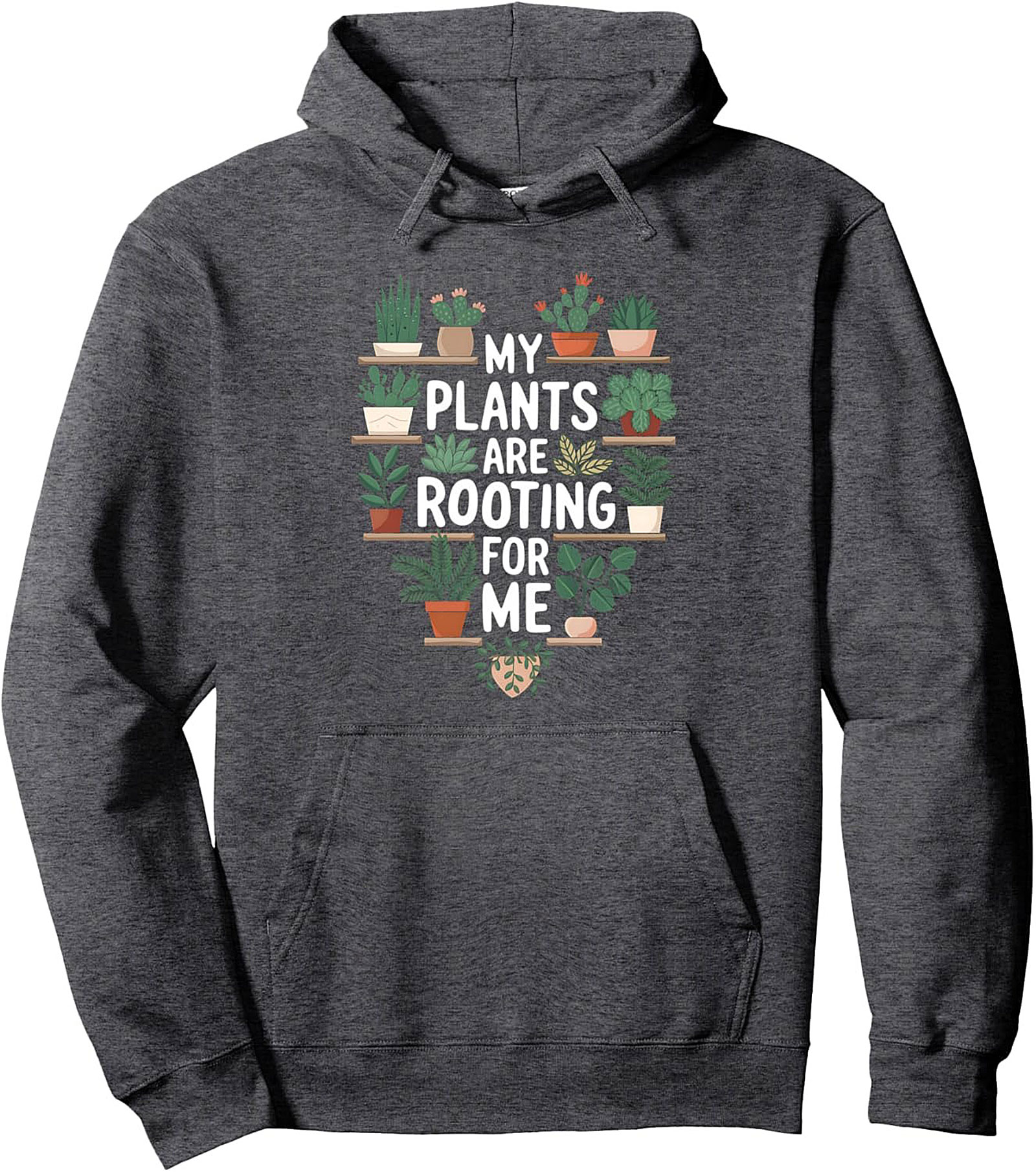 Cozy Plant Lover Pullover Hoodie My Plants Are Rooting