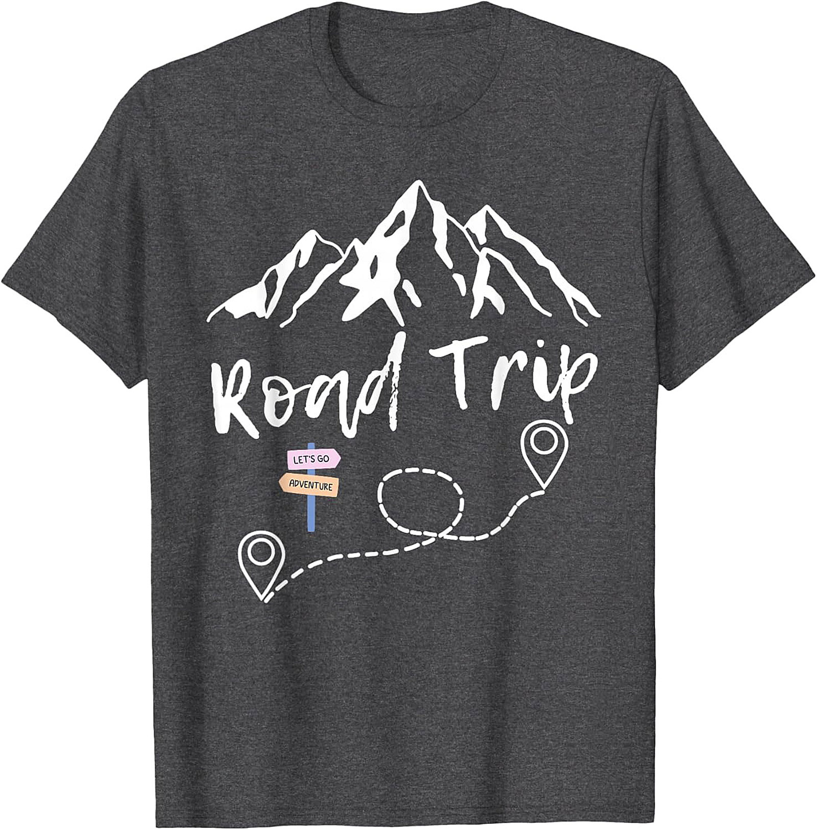 Road Trip Graphic Tee Mountain Adventure Unisex Shirt