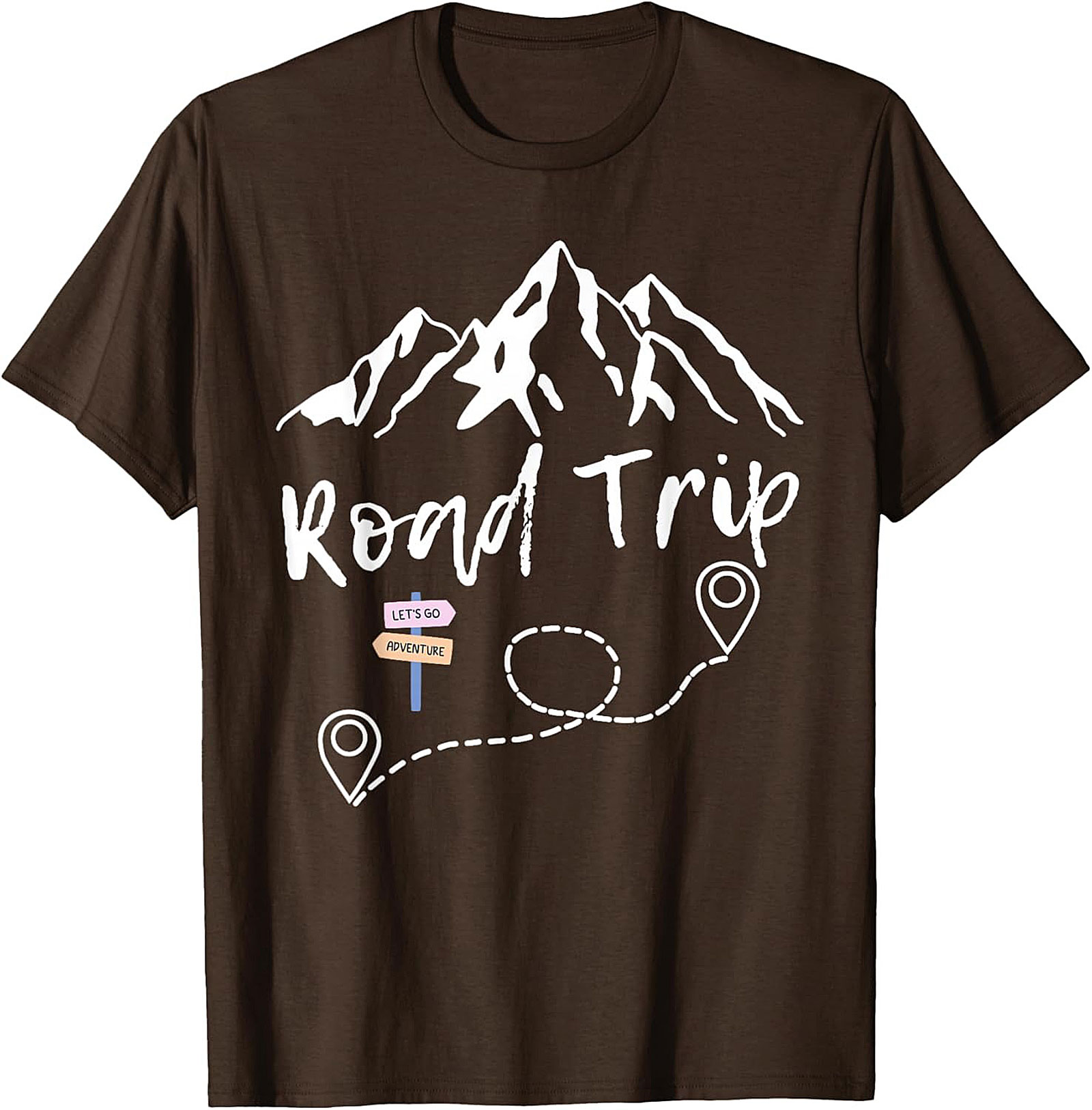 Road Trip Graphic Tee Mountain Adventure Unisex Shirt