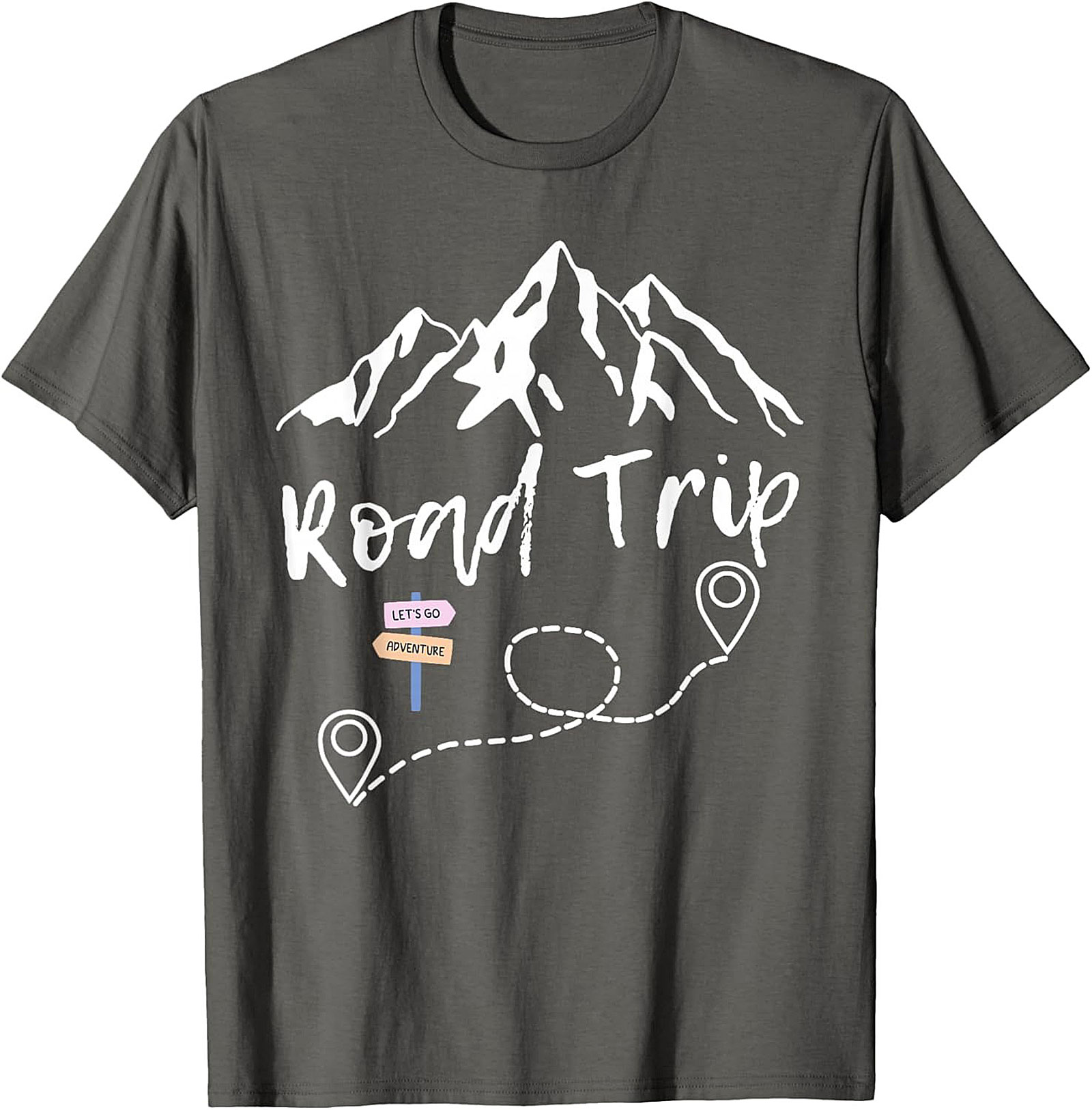 Road Trip Graphic Tee Mountain Adventure Unisex Shirt
