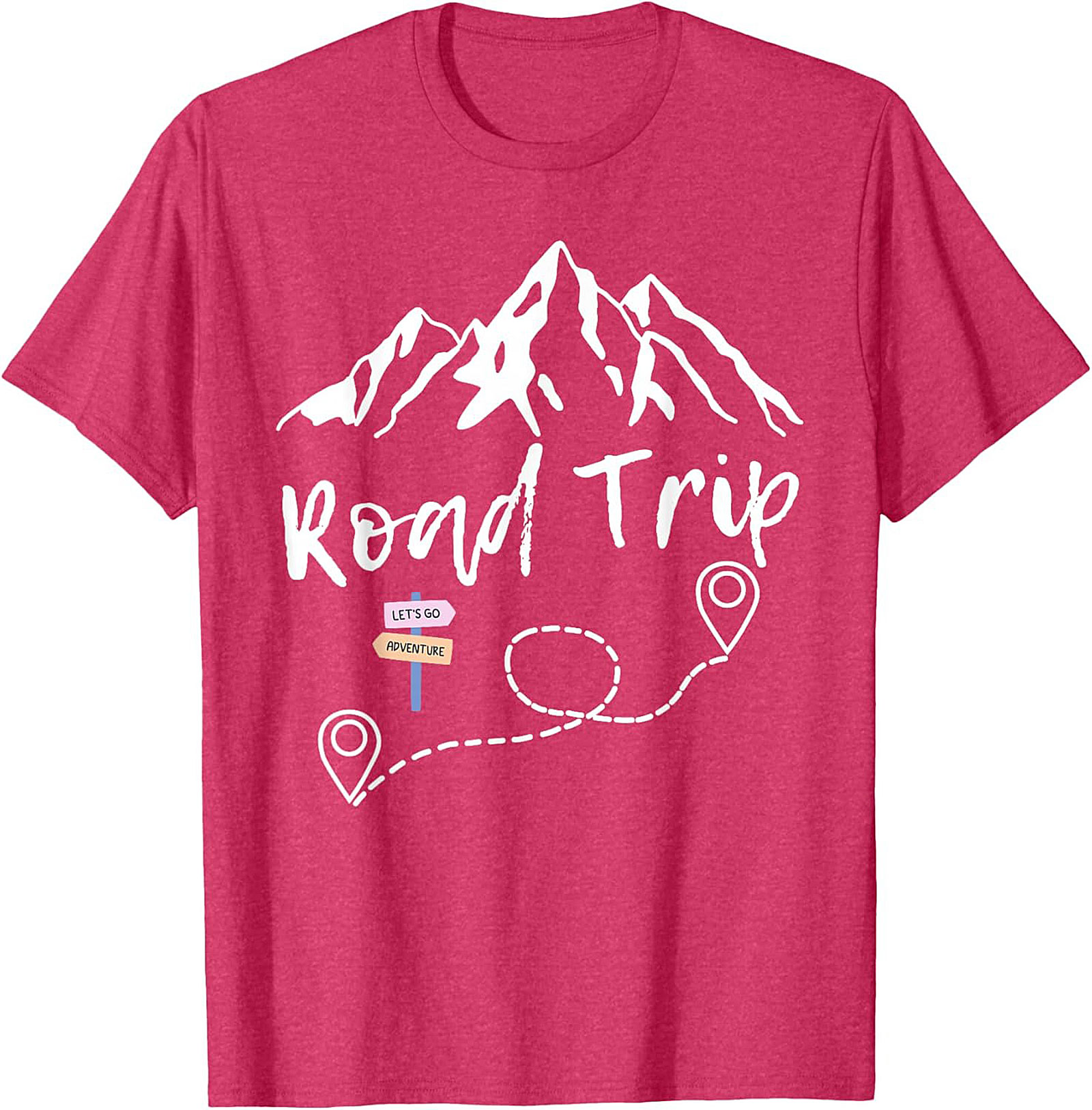 Road Trip Graphic Tee Mountain Adventure Unisex Shirt