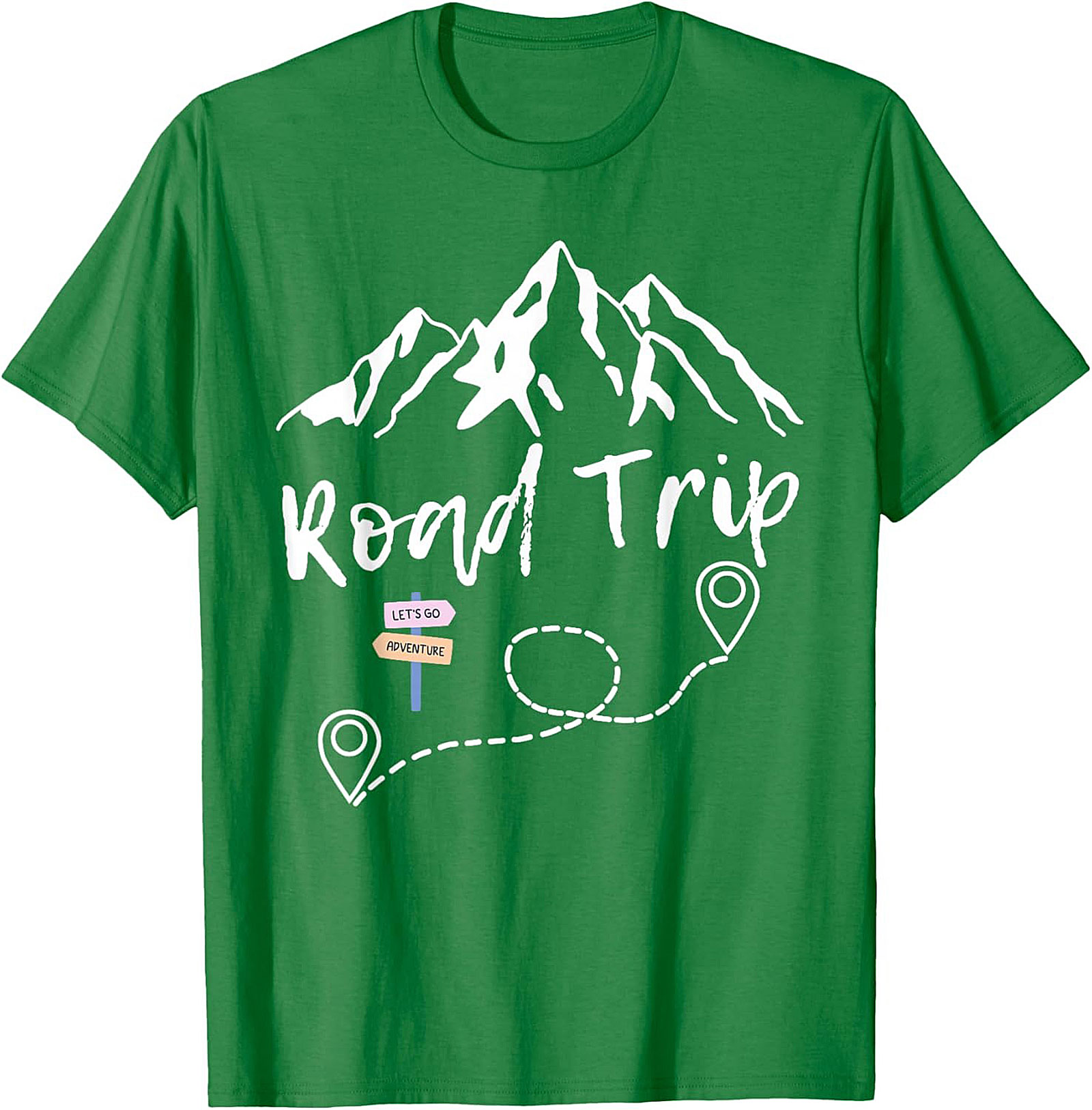 Road Trip Graphic Tee Mountain Adventure Unisex Shirt