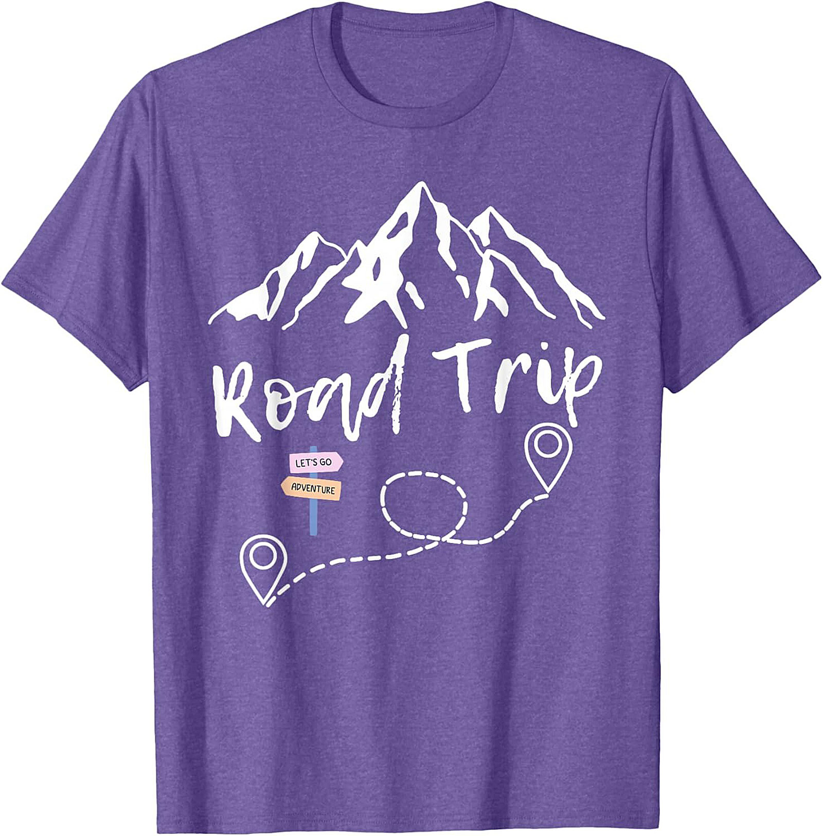 Road Trip Graphic Tee Mountain Adventure Unisex Shirt